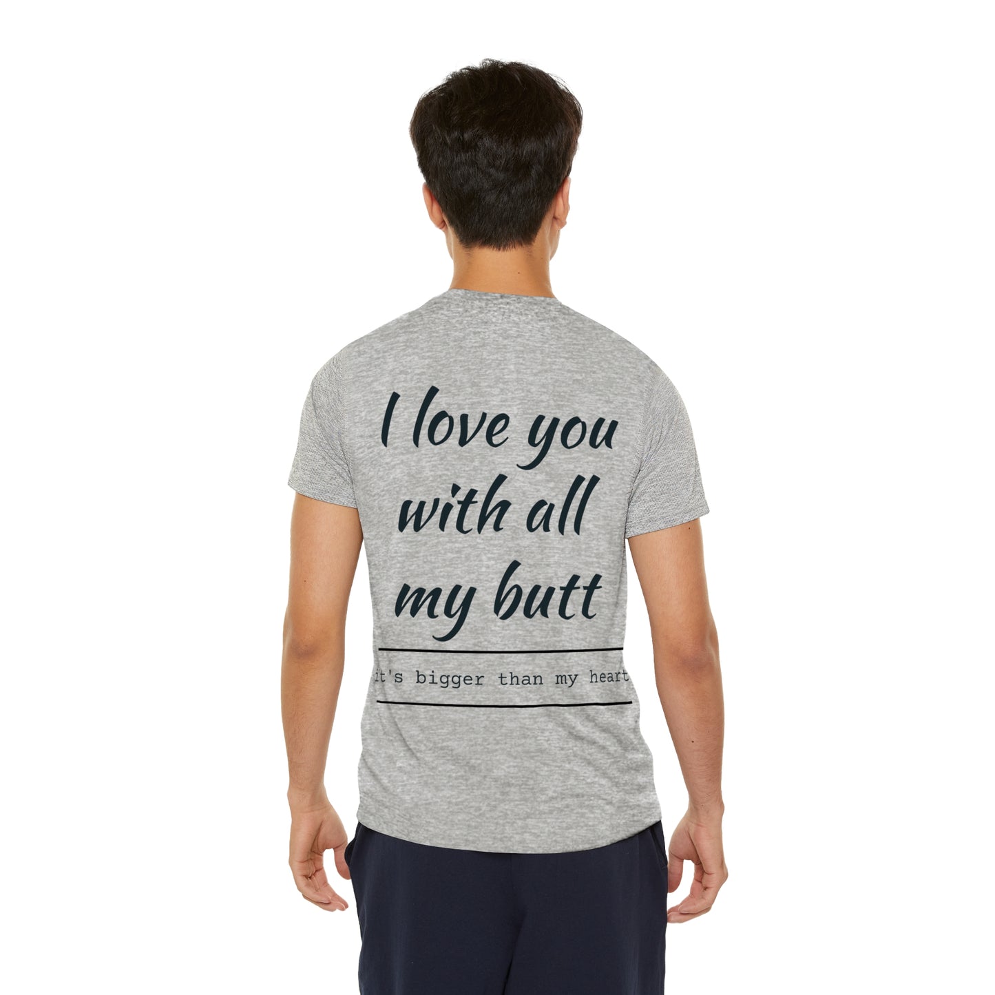 Patriotic Love T-Shirt for Men, Fun Graphic Tee, Valentine's Day Gift, Birthday Shirt, Casual Wear