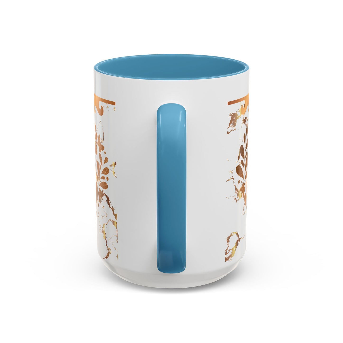 Elegant Floral Coffee Mug with Black Trim | Perfect for Home, Office, Gift Giving, Special Occasions, and Coffee Lovers