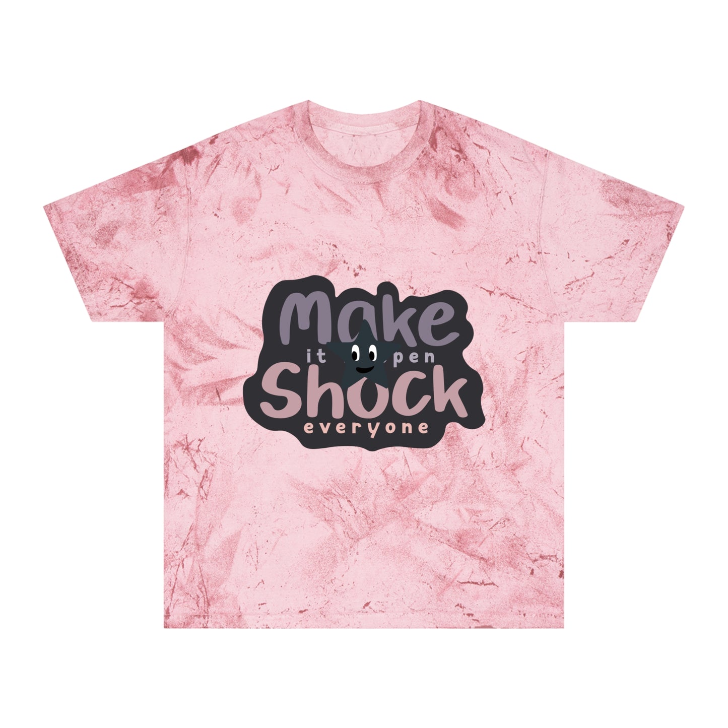 Unisex Color Blast T-Shirt | Motivational Tee, Gift for Creatives, Unique Graphic Shirt, Everyday Wear, Bold Statement Top