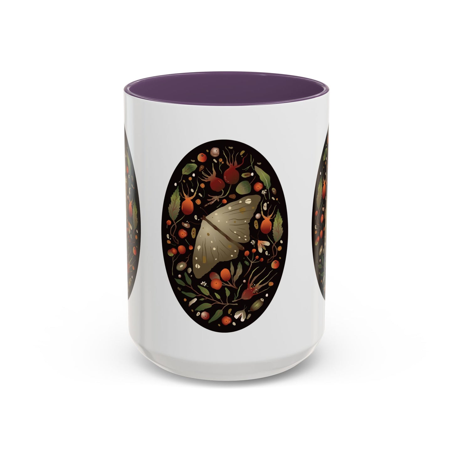 Nature-Inspired Accent Coffee Mug, Butterfly Decorated Mug, Perfect Gift for Nature Lovers, Cozy Home Decor, Birthday, Holiday Gift