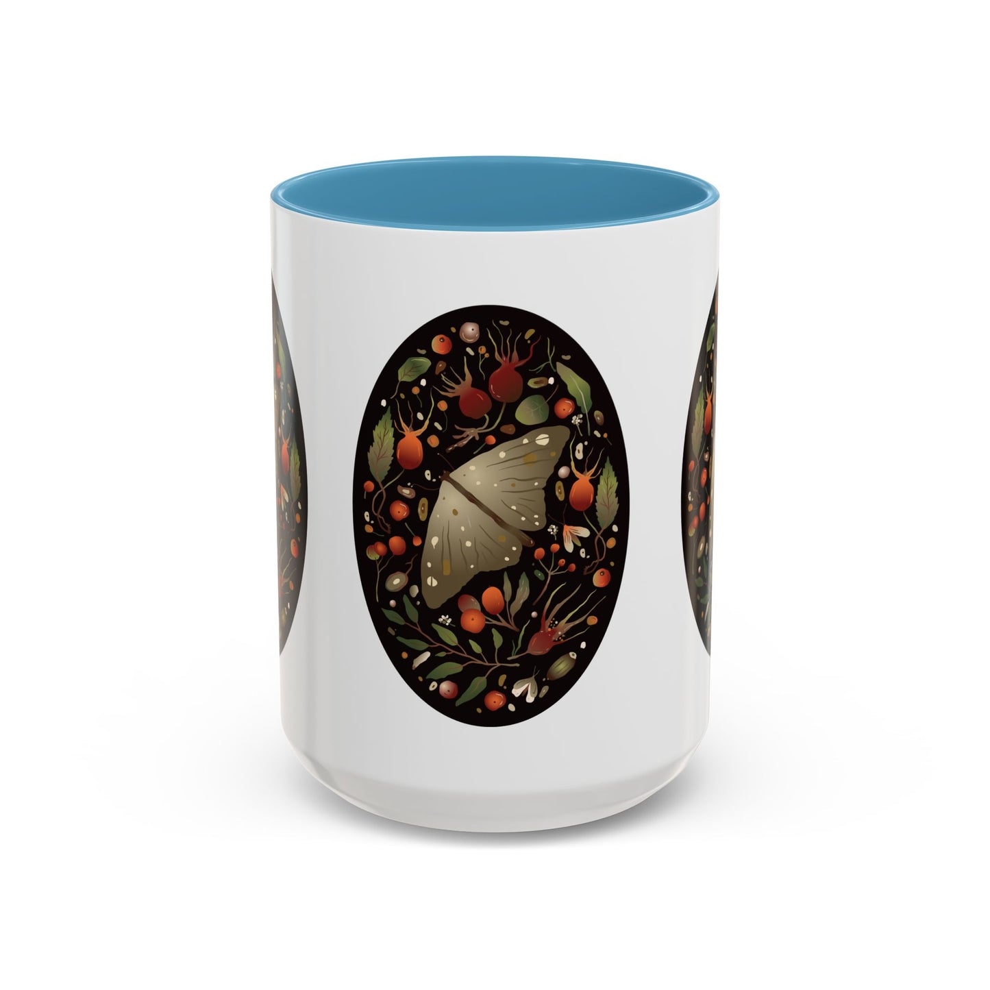 Nature-Inspired Accent Coffee Mug, Butterfly Decorated Mug, Perfect Gift for Nature Lovers, Cozy Home Decor, Birthday, Holiday Gift