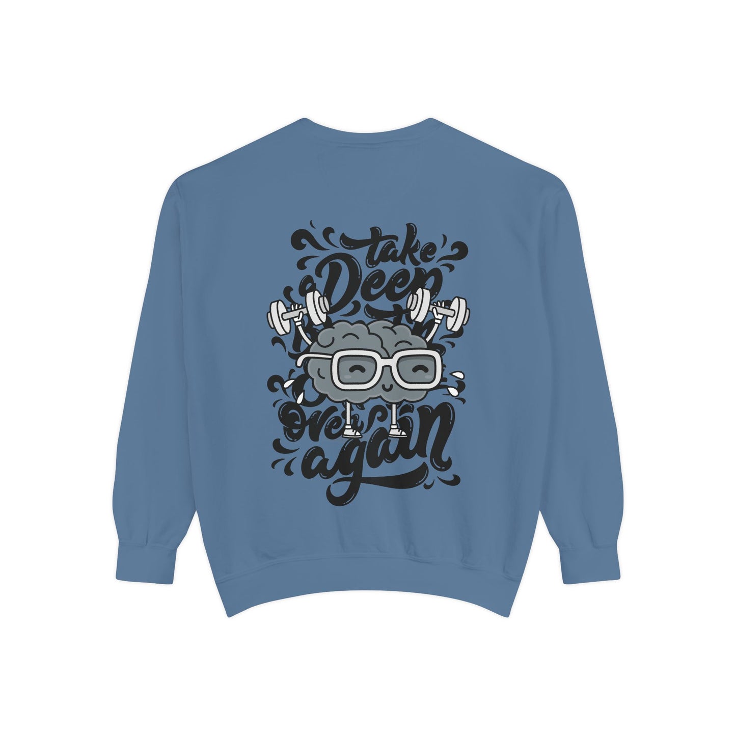 Freedom and Deep Thoughts Unisex Sweatshirt, Rock Music Apparel, Gift for Music Lovers, Cozy Layer for All Seasons, Statement Fashion Piece