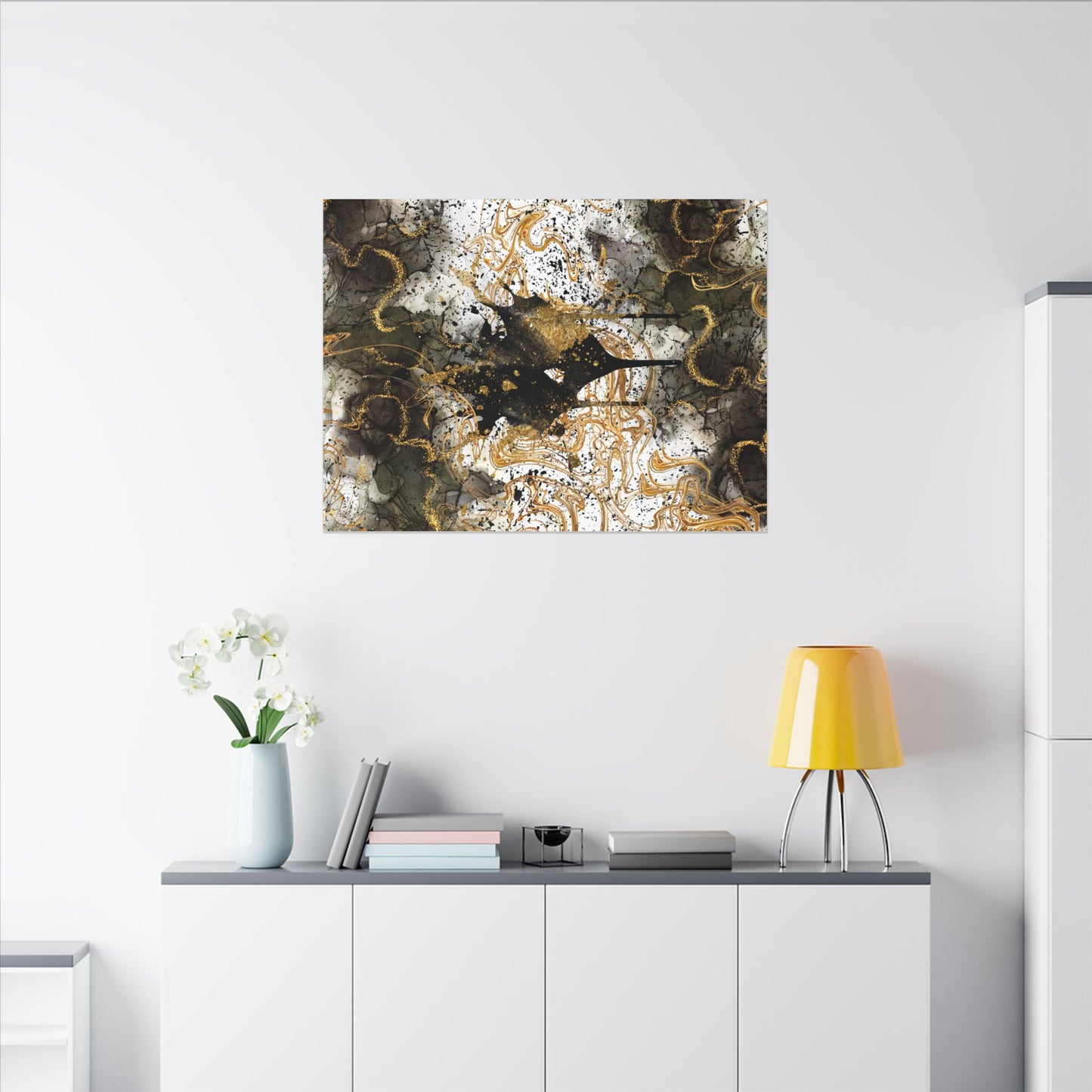 Abstract Wall Art Canvas Print, Modern Home Decor, Living Room Artwork, Gift for Art Lovers, Unique Decor for Any Occasion, Statement Piece