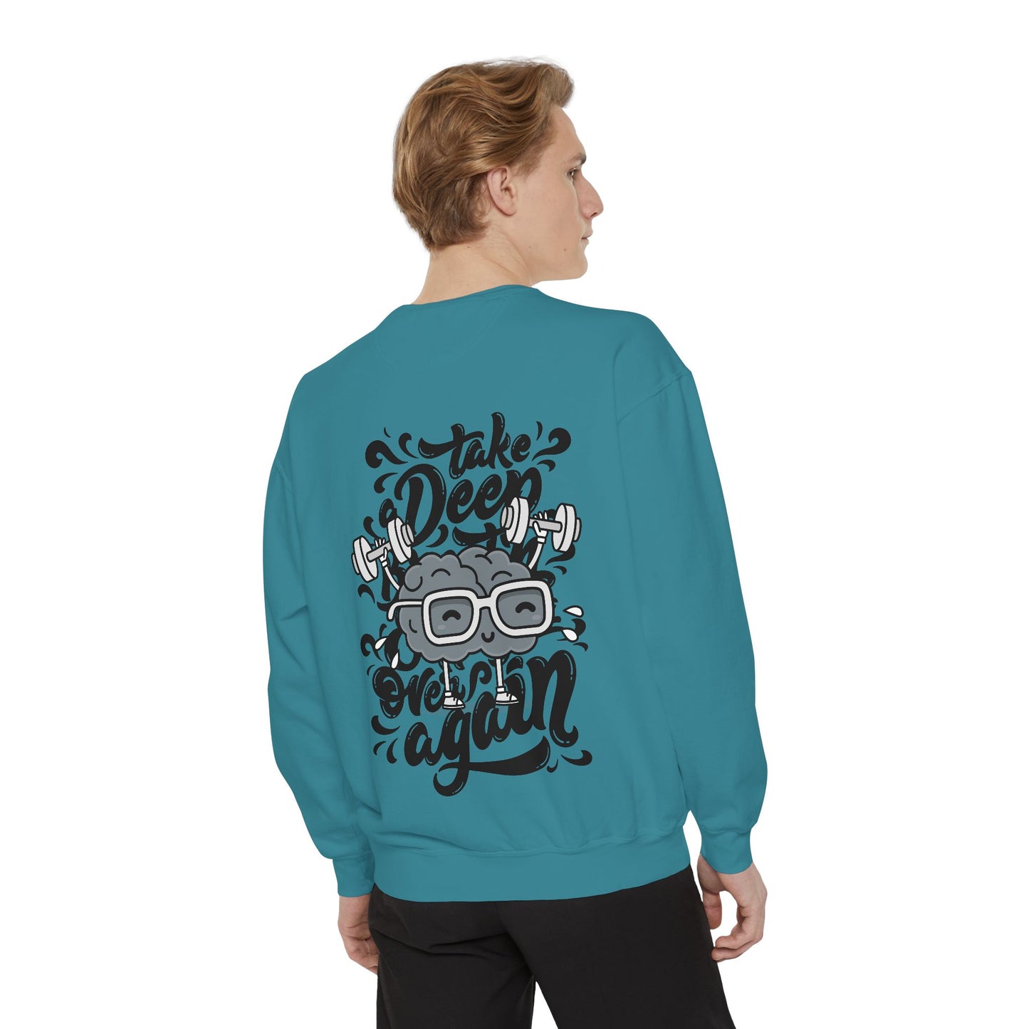 Freedom and Deep Thoughts Unisex Sweatshirt, Rock Music Apparel, Gift for Music Lovers, Cozy Layer for All Seasons, Statement Fashion Piece