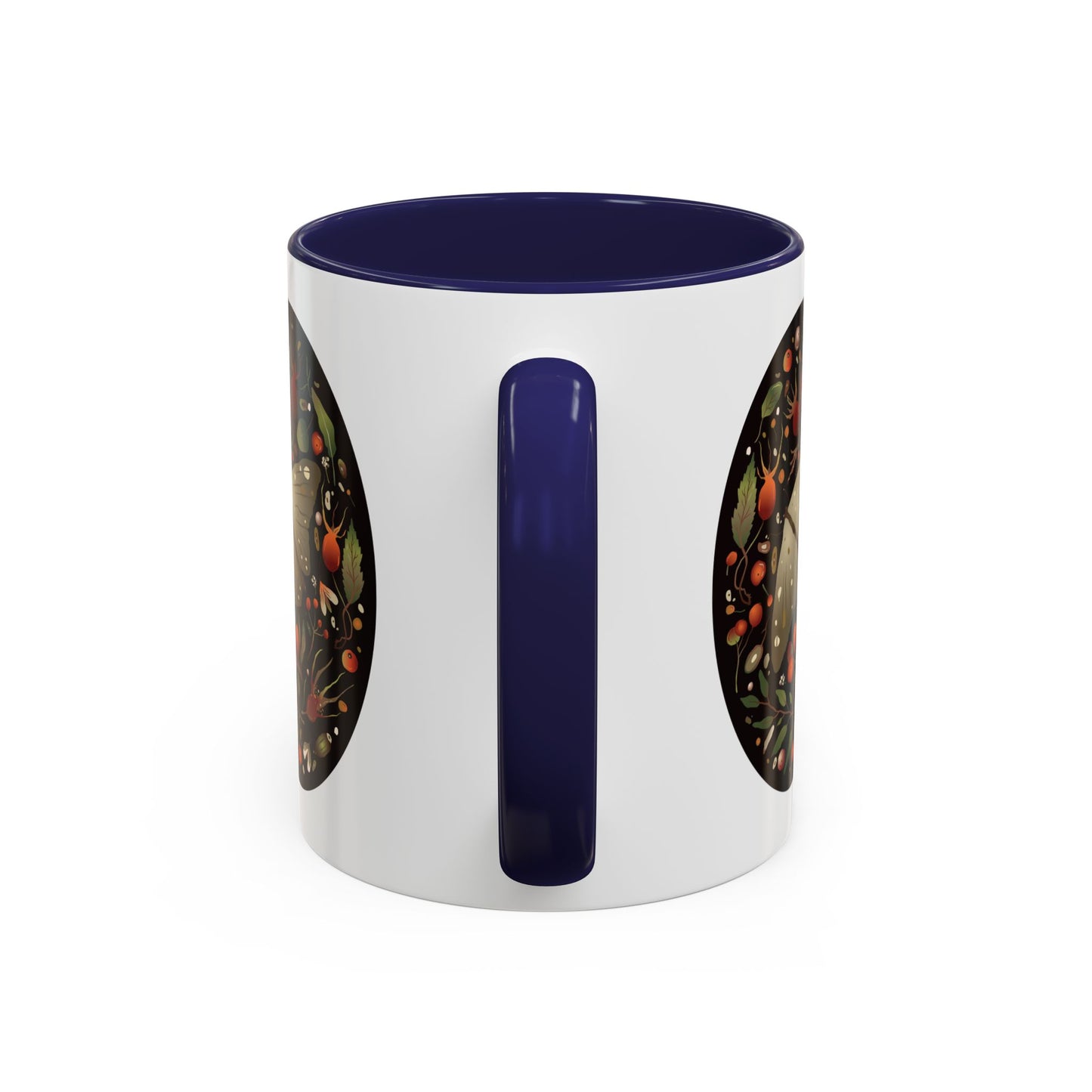 Nature-Inspired Accent Coffee Mug, Butterfly Decorated Mug, Perfect Gift for Nature Lovers, Cozy Home Decor, Birthday, Holiday Gift