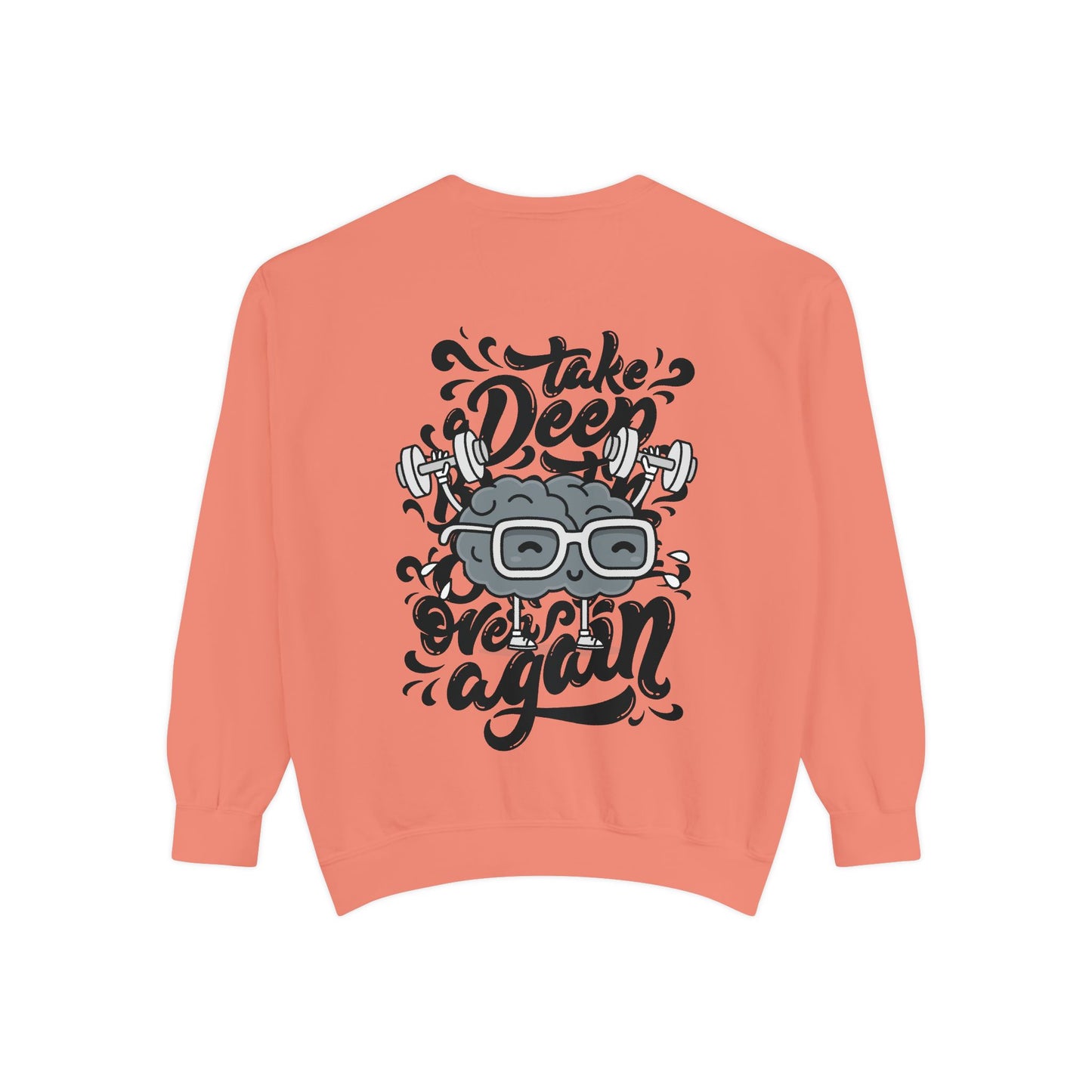 Freedom and Deep Thoughts Unisex Sweatshirt, Rock Music Apparel, Gift for Music Lovers, Cozy Layer for All Seasons, Statement Fashion Piece