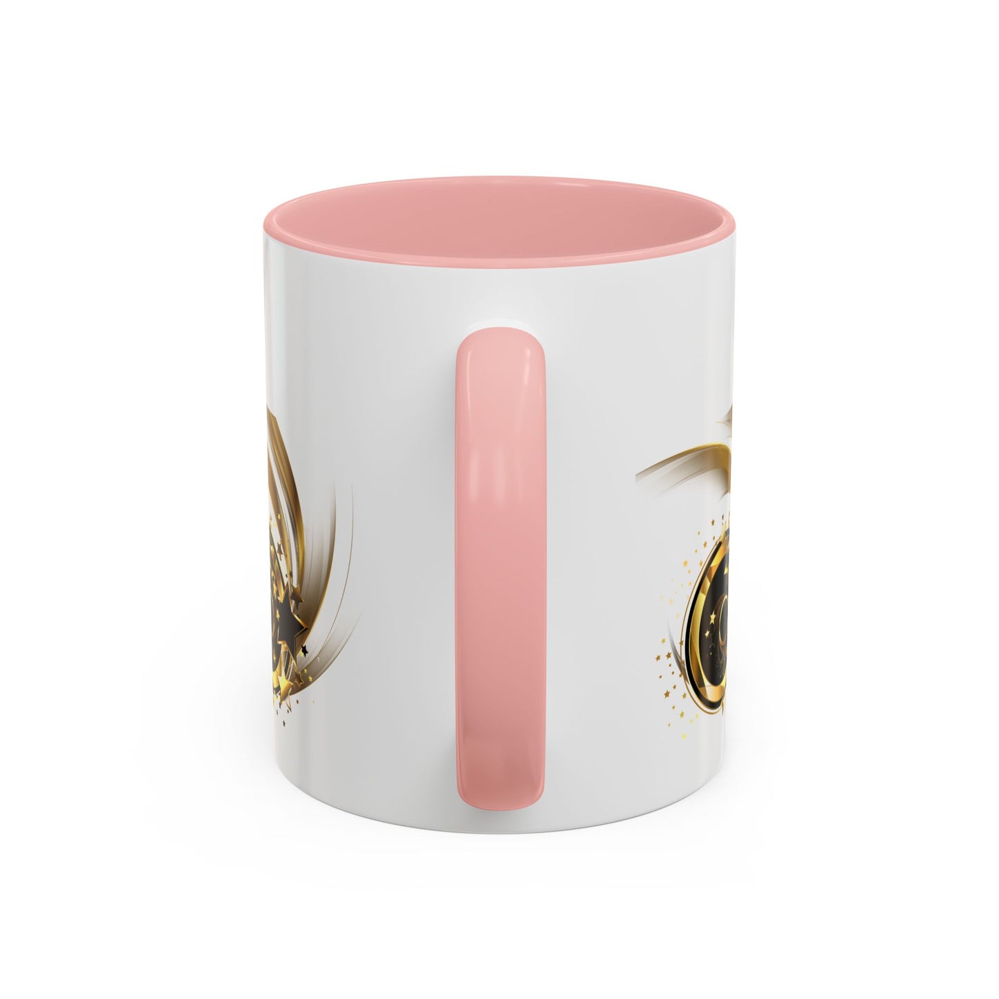 Elegant Gold Swirl Accent Coffee Mug - Perfect for Gifts, Home Decor, Office Use, Celebration, or Daily Rituals