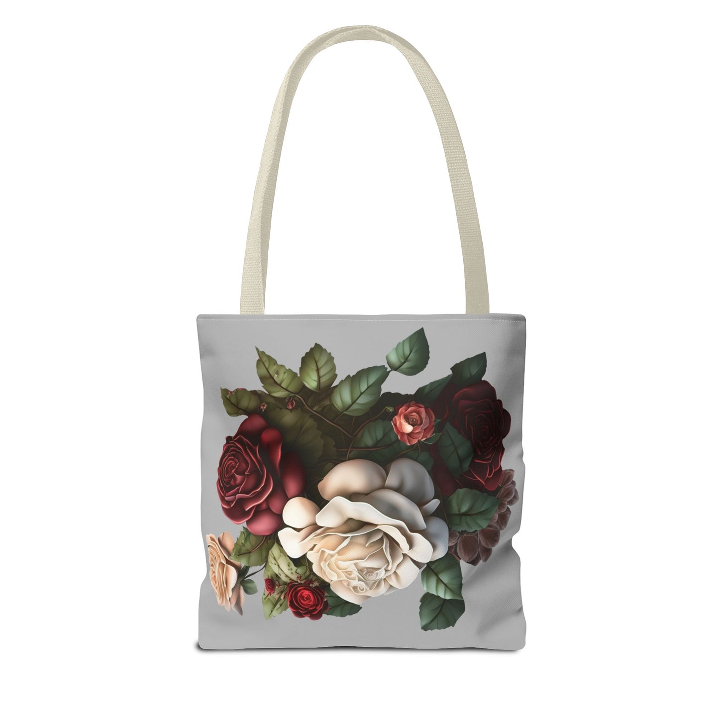 Floral Tote Bag - Elegant Design for Everyday Use, Shopping, Gifts, Mother’s Day, Eco-Friendly Bag