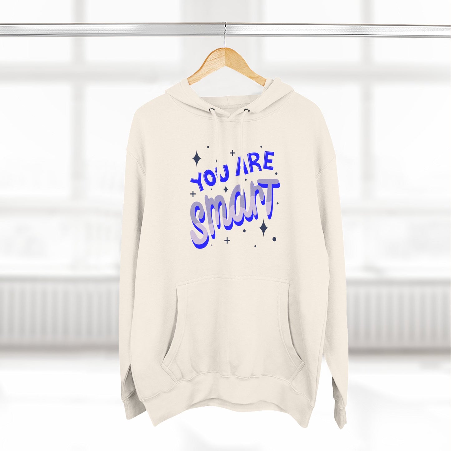 Motivational Three-Panel Fleece Hoodie | Positive Vibes, Gifts for Students, Encouragement Apparel, Casual Wear, Inspirational Hooded [...]