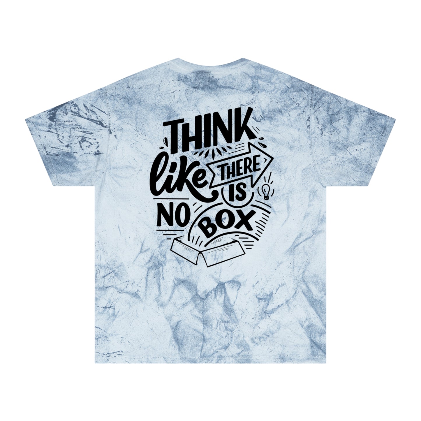 Unisex Color Blast T-Shirt | Motivational Tee, Gift for Creatives, Unique Graphic Shirt, Everyday Wear, Bold Statement Top