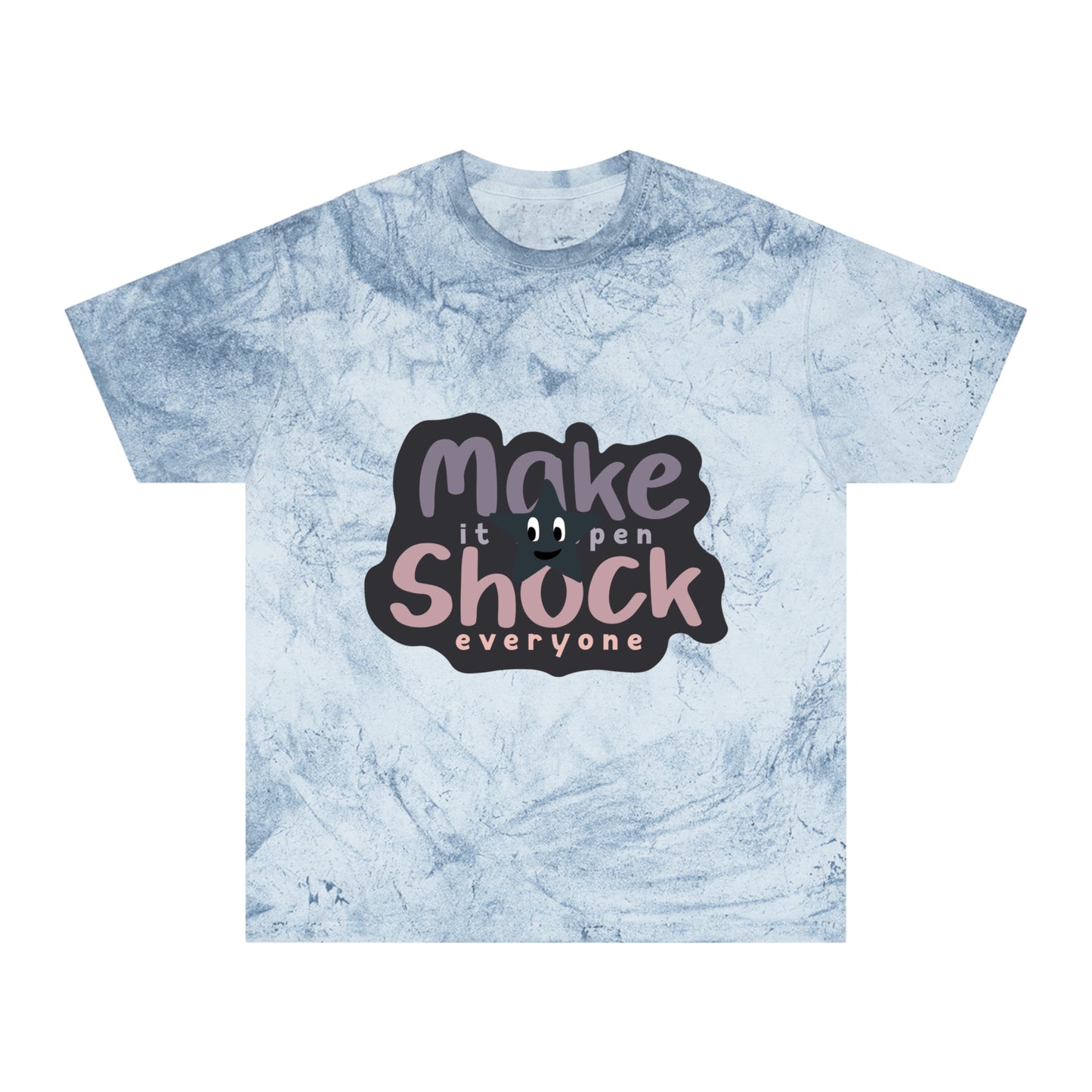 Unisex Color Blast T-Shirt | Motivational Tee, Gift for Creatives, Unique Graphic Shirt, Everyday Wear, Bold Statement Top