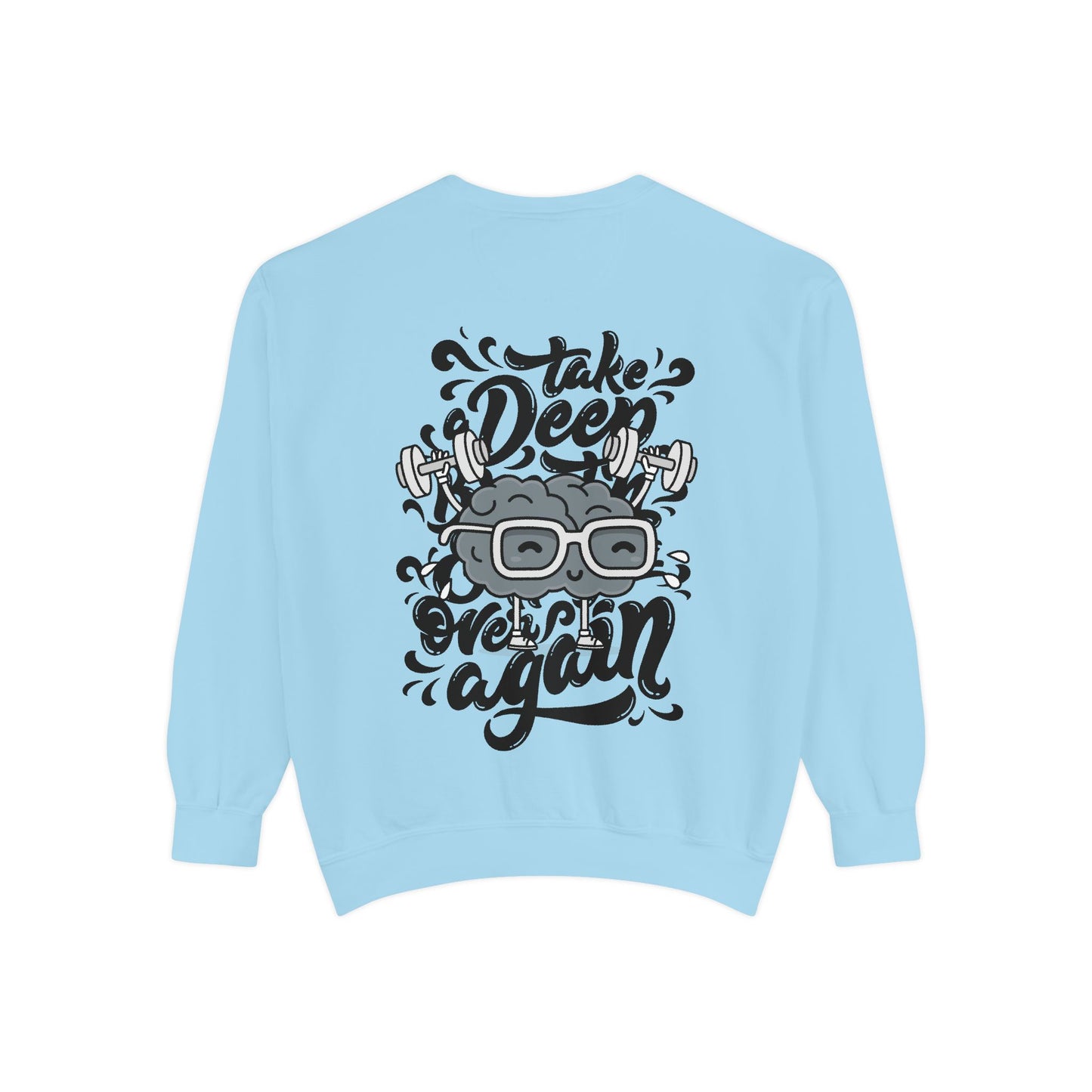 Freedom and Deep Thoughts Unisex Sweatshirt, Rock Music Apparel, Gift for Music Lovers, Cozy Layer for All Seasons, Statement Fashion Piece