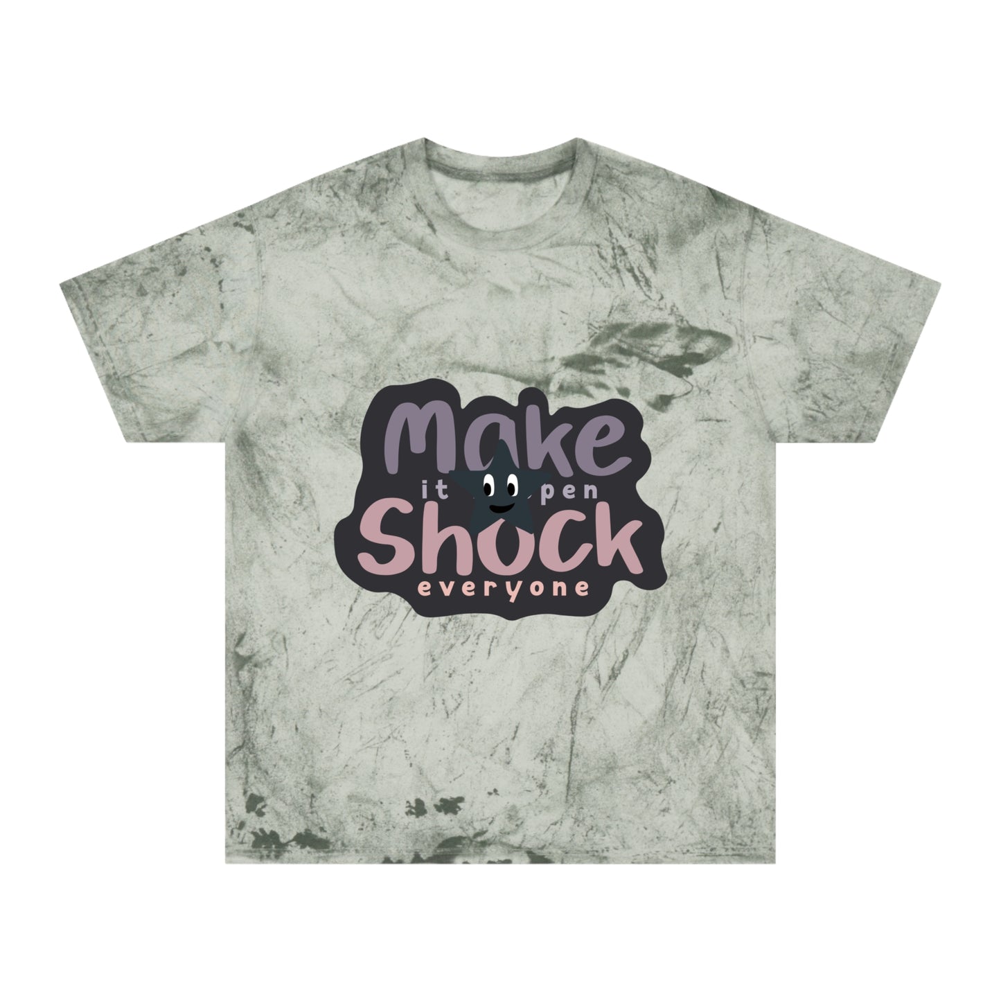 Unisex Color Blast T-Shirt | Motivational Tee, Gift for Creatives, Unique Graphic Shirt, Everyday Wear, Bold Statement Top