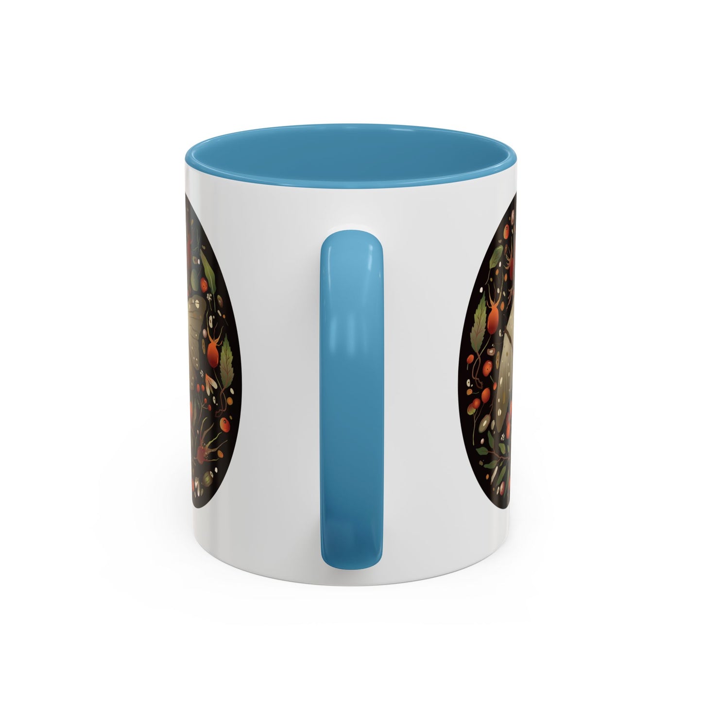 Nature-Inspired Accent Coffee Mug, Butterfly Decorated Mug, Perfect Gift for Nature Lovers, Cozy Home Decor, Birthday, Holiday Gift