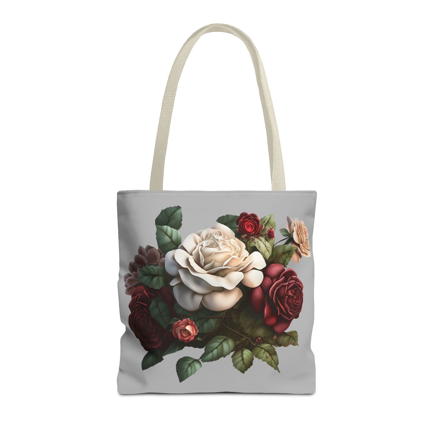 Floral Tote Bag - Elegant Design for Everyday Use, Shopping, Gifts, Mother’s Day, Eco-Friendly Bag