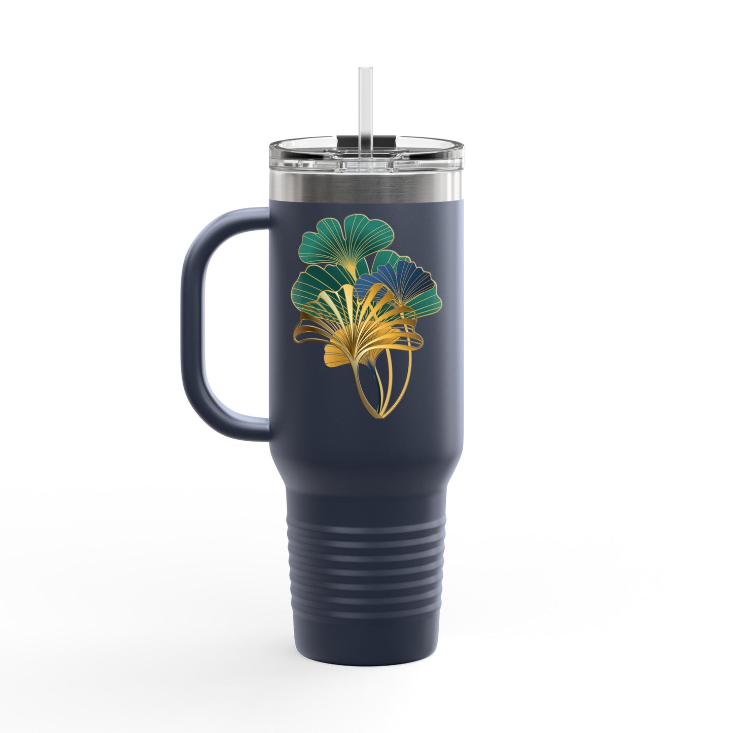 Insulated Travel Mug with Botanical Design, Eco-Friendly Tumbler, Hydration Gift for Nature Lovers, Perfect for Outdoor Adventures, [...]