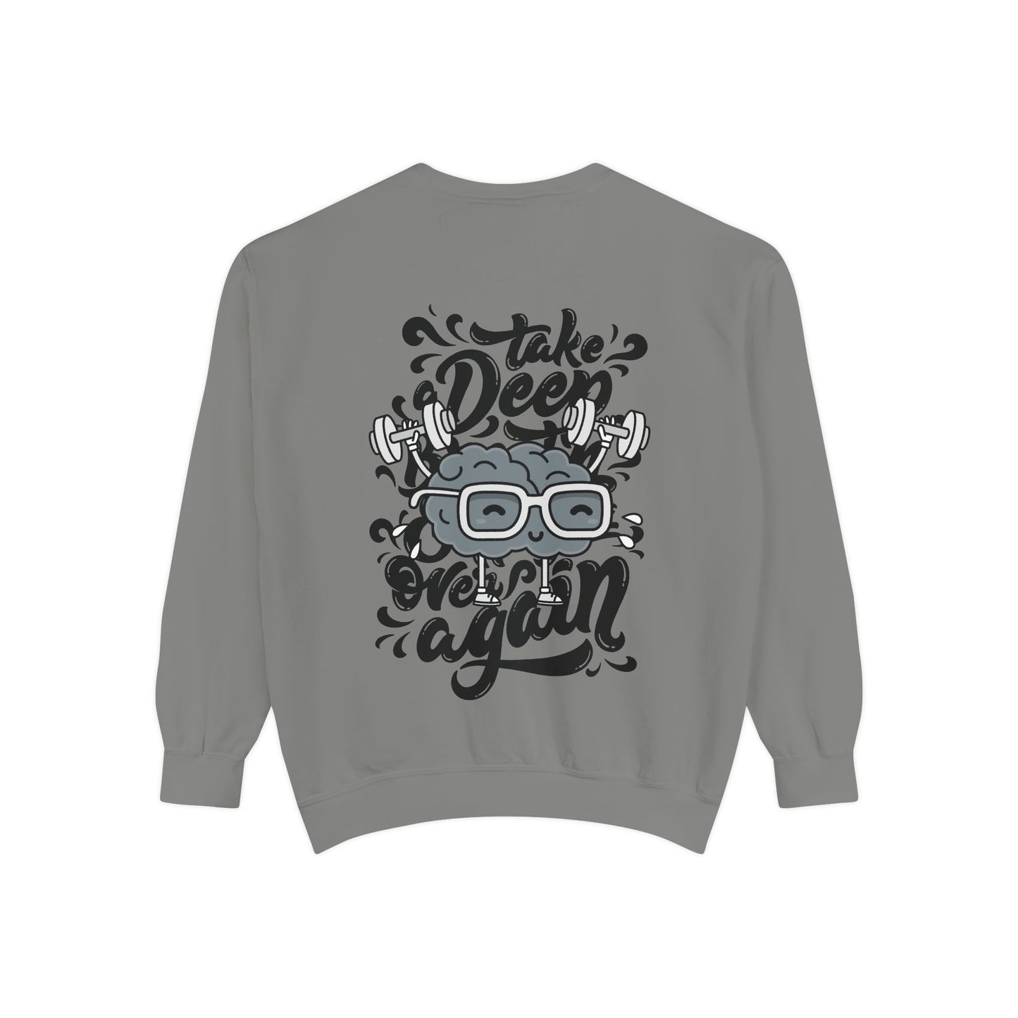 Freedom and Deep Thoughts Unisex Sweatshirt, Rock Music Apparel, Gift for Music Lovers, Cozy Layer for All Seasons, Statement Fashion Piece