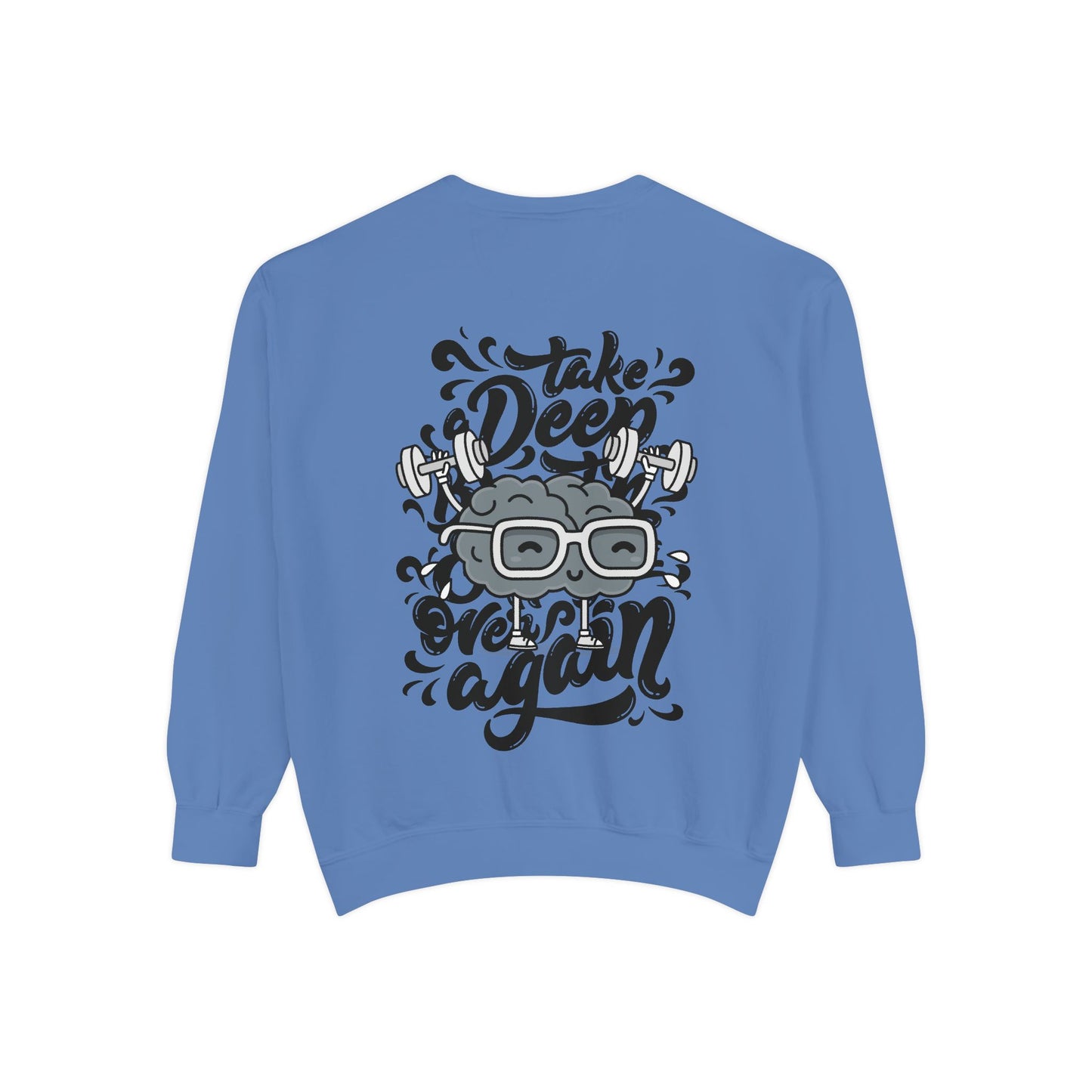 Freedom and Deep Thoughts Unisex Sweatshirt, Rock Music Apparel, Gift for Music Lovers, Cozy Layer for All Seasons, Statement Fashion Piece