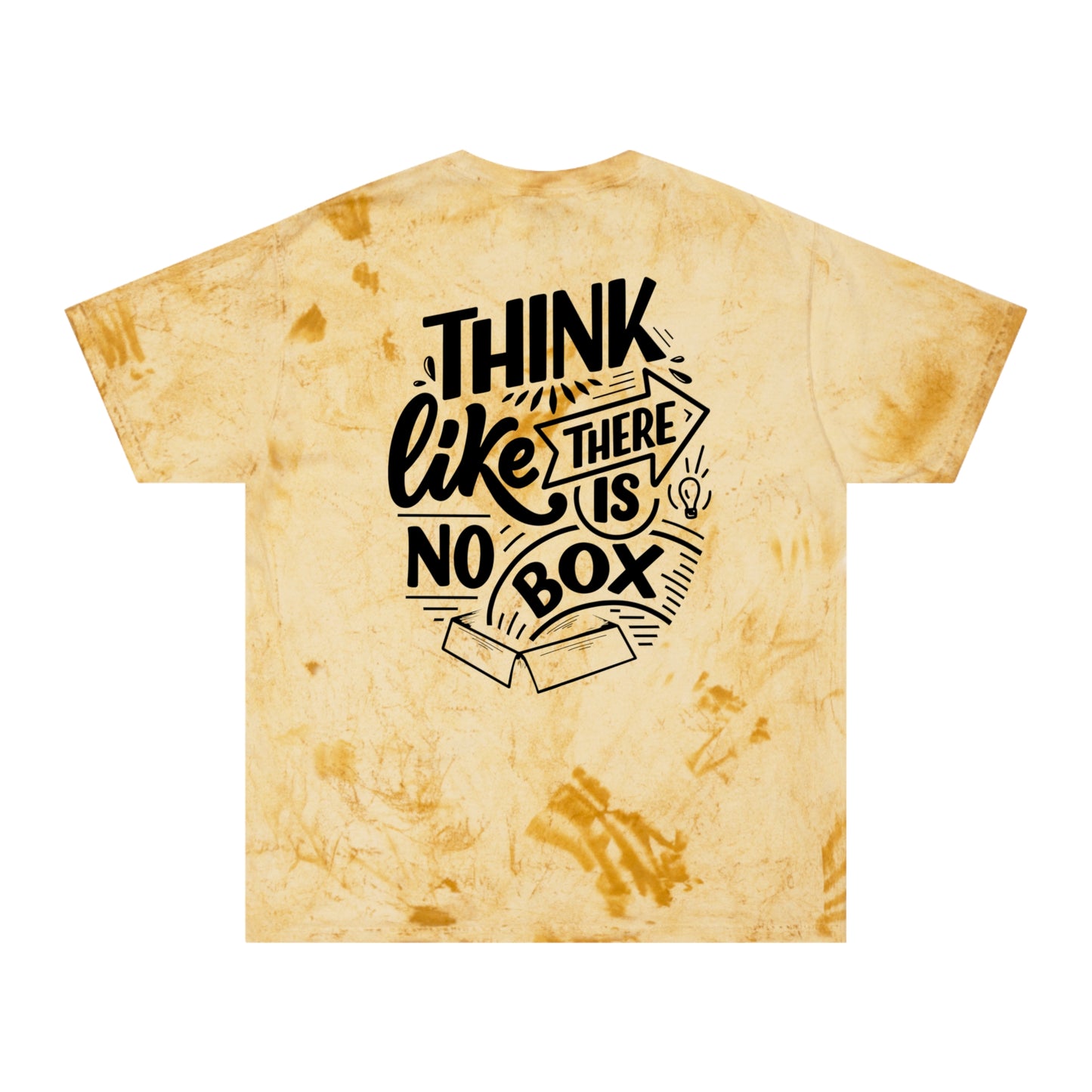 Unisex Color Blast T-Shirt | Motivational Tee, Gift for Creatives, Unique Graphic Shirt, Everyday Wear, Bold Statement Top