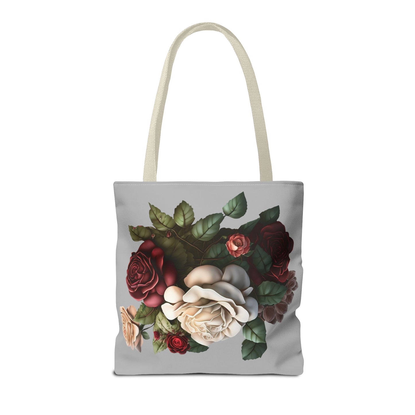 Floral Tote Bag - Elegant Design for Everyday Use, Shopping, Gifts, Mother’s Day, Eco-Friendly Bag