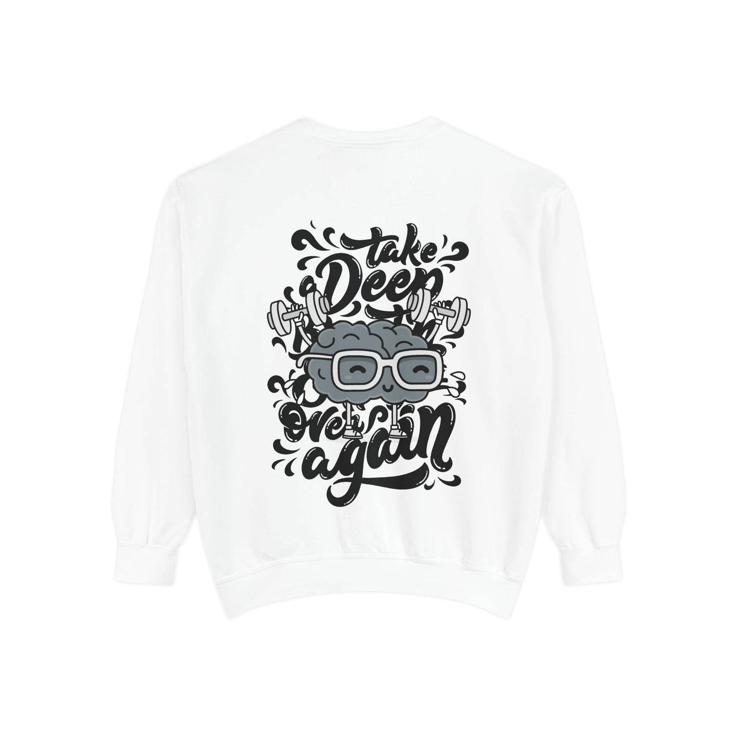 Freedom and Deep Thoughts Unisex Sweatshirt, Rock Music Apparel, Gift for Music Lovers, Cozy Layer for All Seasons, Statement Fashion Piece