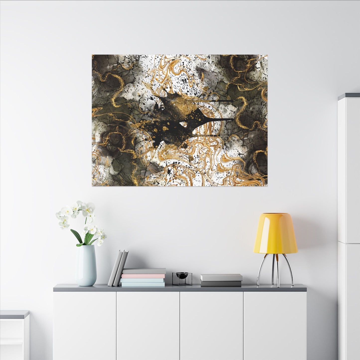 Abstract Wall Art Canvas Print, Modern Home Decor, Living Room Artwork, Gift for Art Lovers, Unique Decor for Any Occasion, Statement Piece