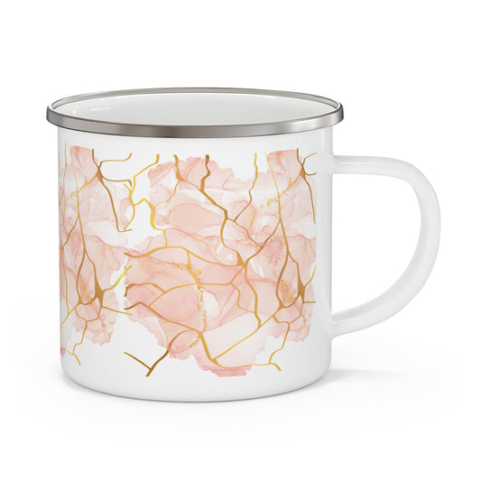 Beautiful Floral Enamel Camping Mug, Outdoor Coffee Cup, Nature Lover Gift, Rustic Décor, Glamping Accessories, Weddings, Birthdays, [...]