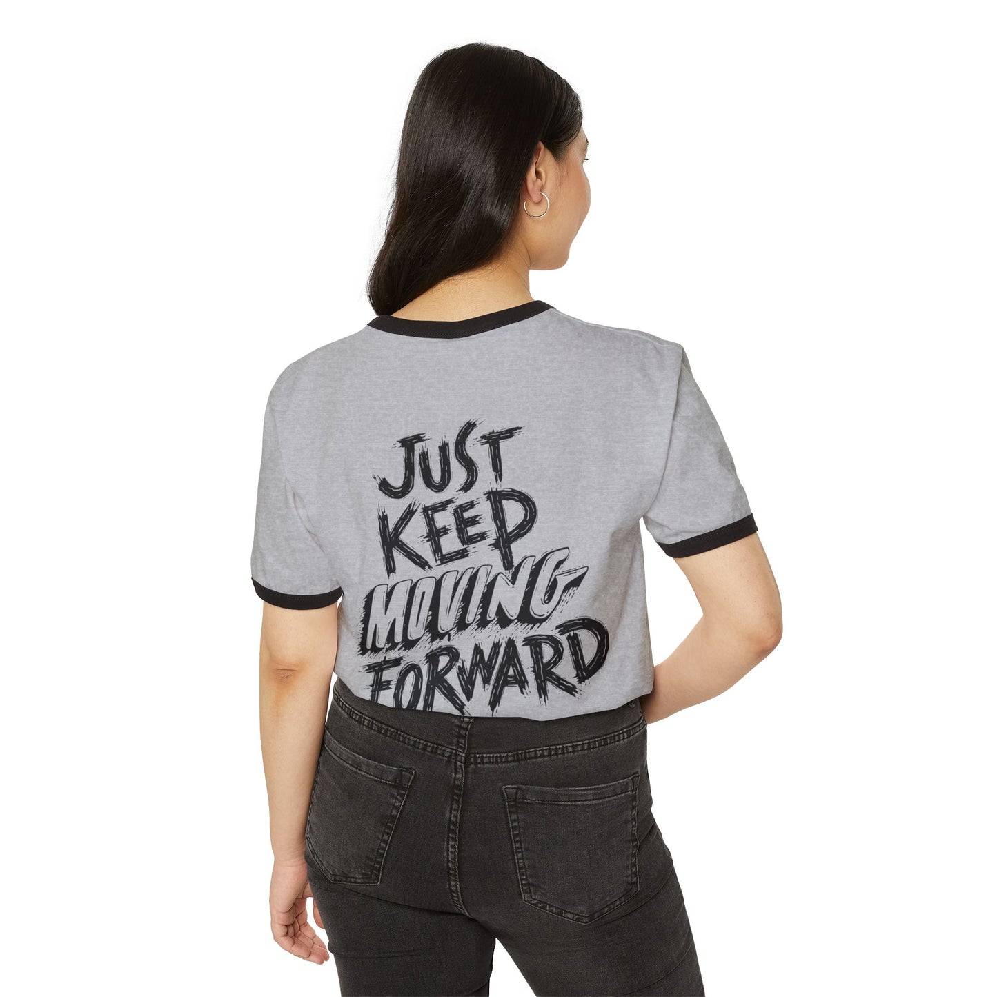 Whimsical Pet Lover's Ringer T-Shirt, Cute Animal Tee, Inspirational Dog Shirt, Vintage Style Cotton Top, Funny Gift for Dog Lovers