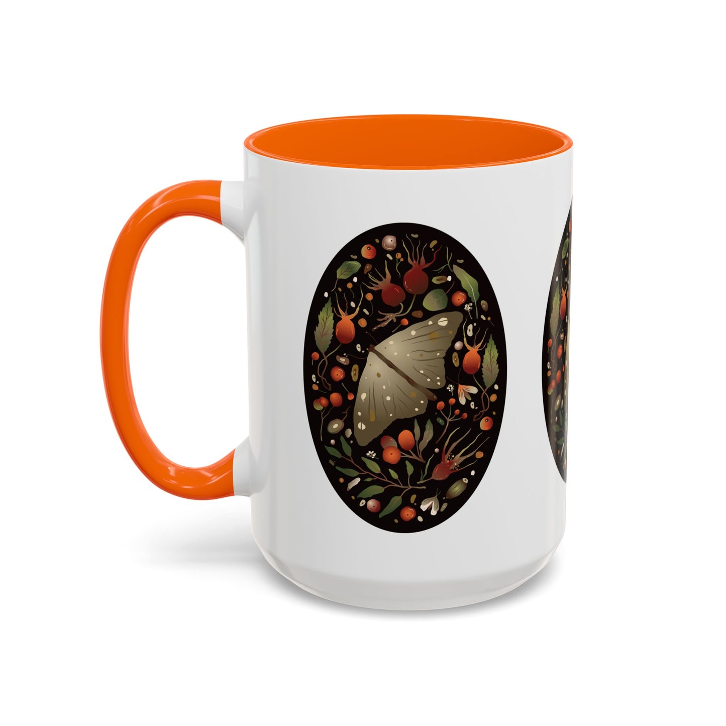 Nature-Inspired Accent Coffee Mug, Butterfly Decorated Mug, Perfect Gift for Nature Lovers, Cozy Home Decor, Birthday, Holiday Gift