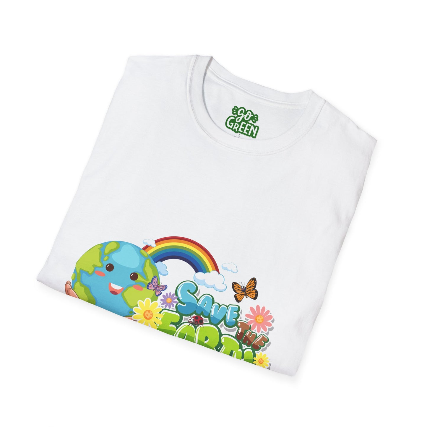 Save Earth Graphic Tee, Eco-Friendly T-Shirt, Gift for Nature Lovers, Earth Day Apparel, Unisex Casual Shirt