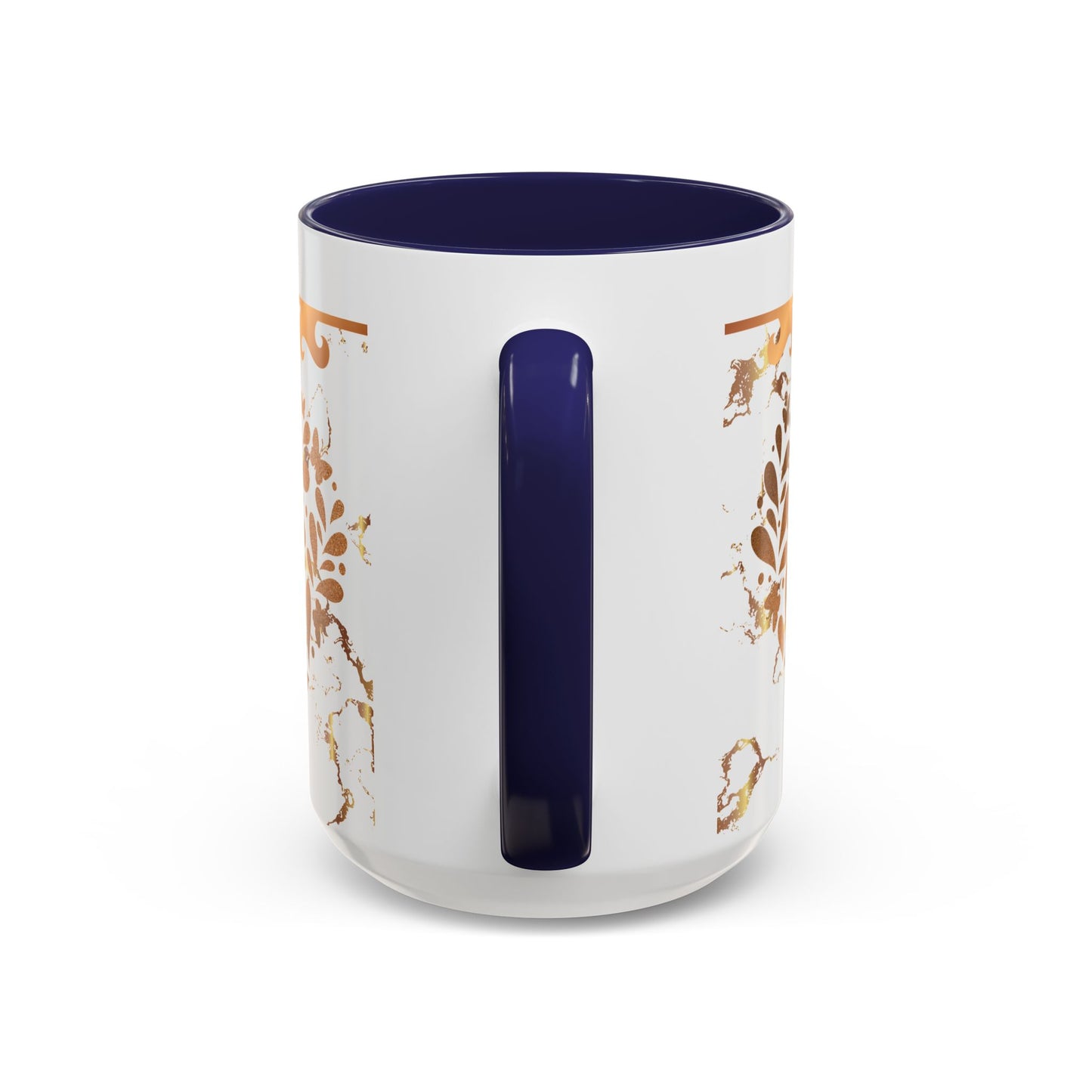 Elegant Floral Coffee Mug with Black Trim | Perfect for Home, Office, Gift Giving, Special Occasions, and Coffee Lovers