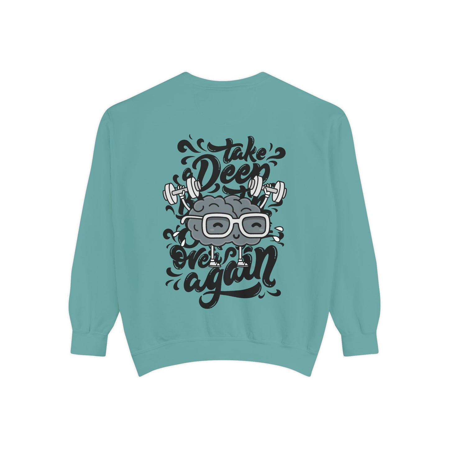 Freedom and Deep Thoughts Unisex Sweatshirt, Rock Music Apparel, Gift for Music Lovers, Cozy Layer for All Seasons, Statement Fashion Piece