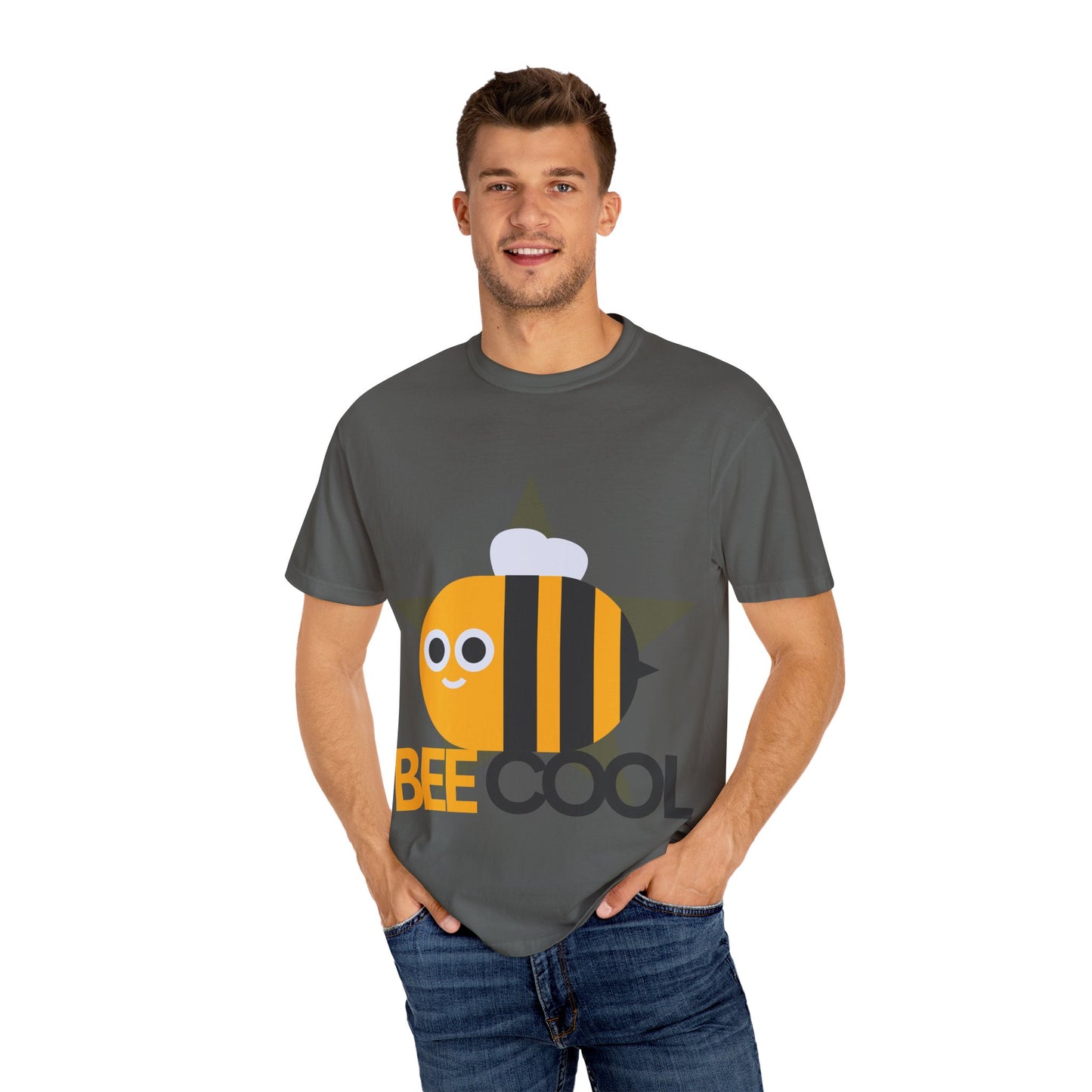 Fun Unisex Garment-Dyed T-shirt with 'BE COOL' Bee Design - Surfing Inspired Tee, Summer Wear, Gift for Beach Lovers, Casual Wear, [...]