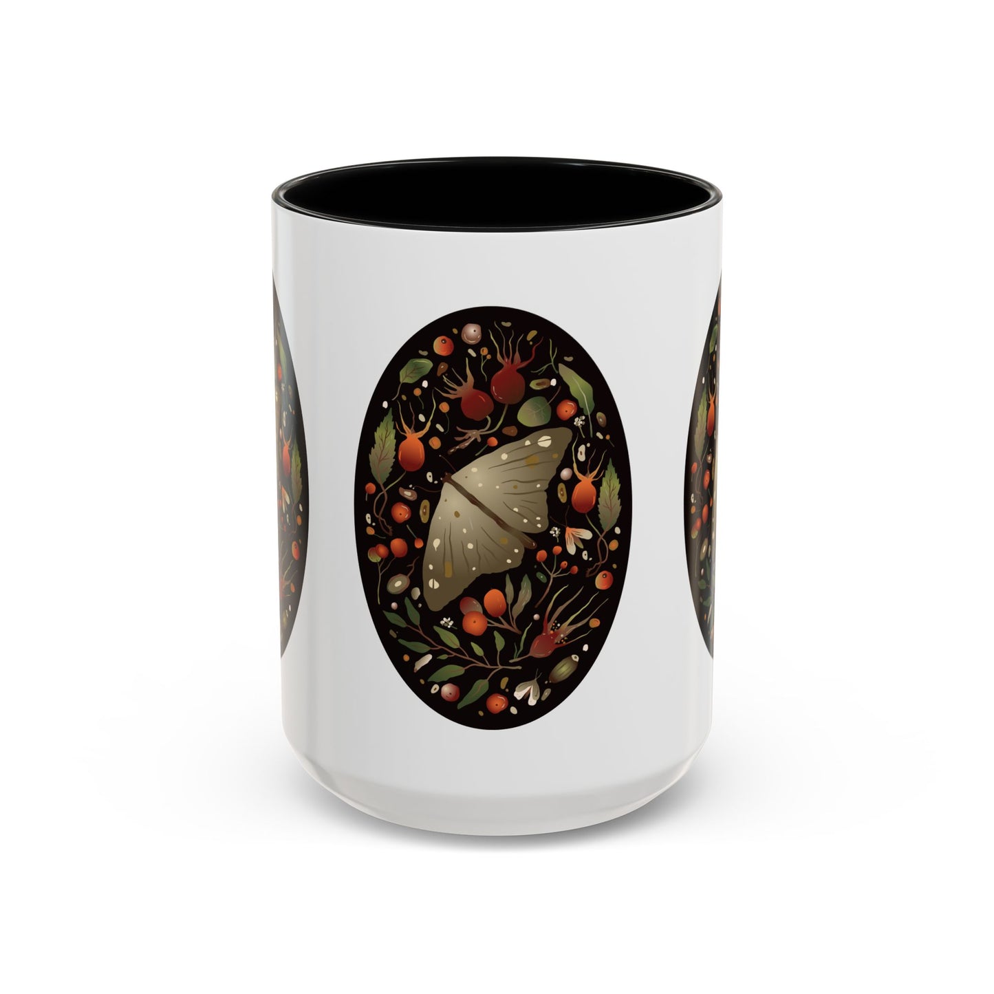 Nature-Inspired Accent Coffee Mug, Butterfly Decorated Mug, Perfect Gift for Nature Lovers, Cozy Home Decor, Birthday, Holiday Gift