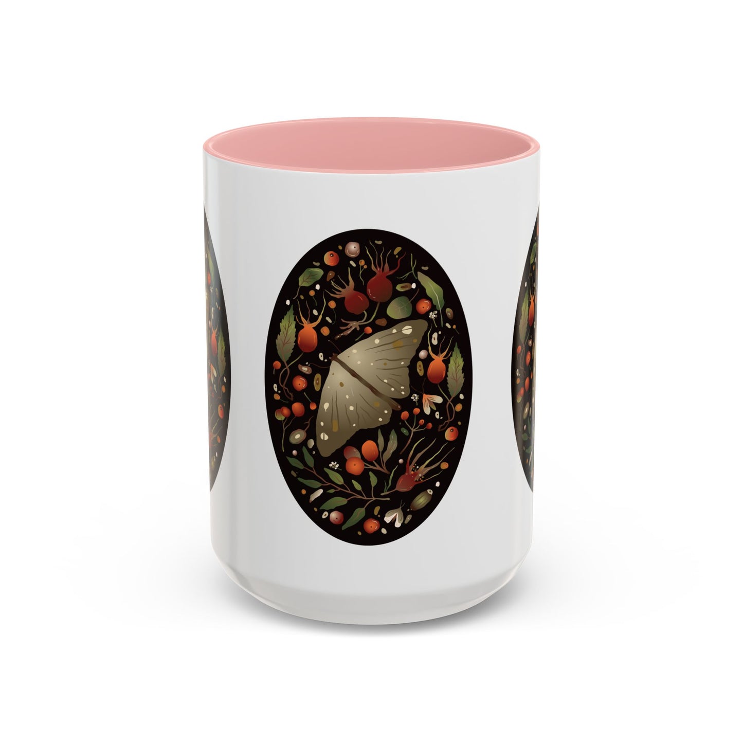 Nature-Inspired Accent Coffee Mug, Butterfly Decorated Mug, Perfect Gift for Nature Lovers, Cozy Home Decor, Birthday, Holiday Gift