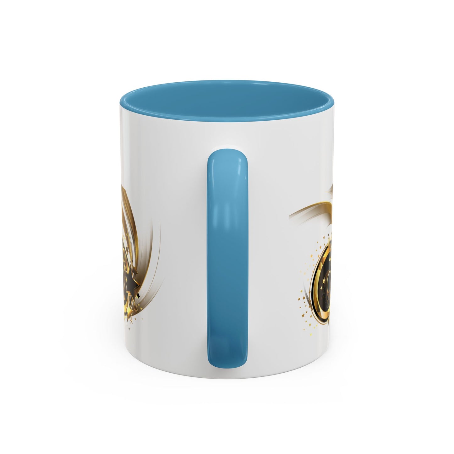 Elegant Gold Swirl Accent Coffee Mug - Perfect for Gifts, Home Decor, Office Use, Celebration, or Daily Rituals