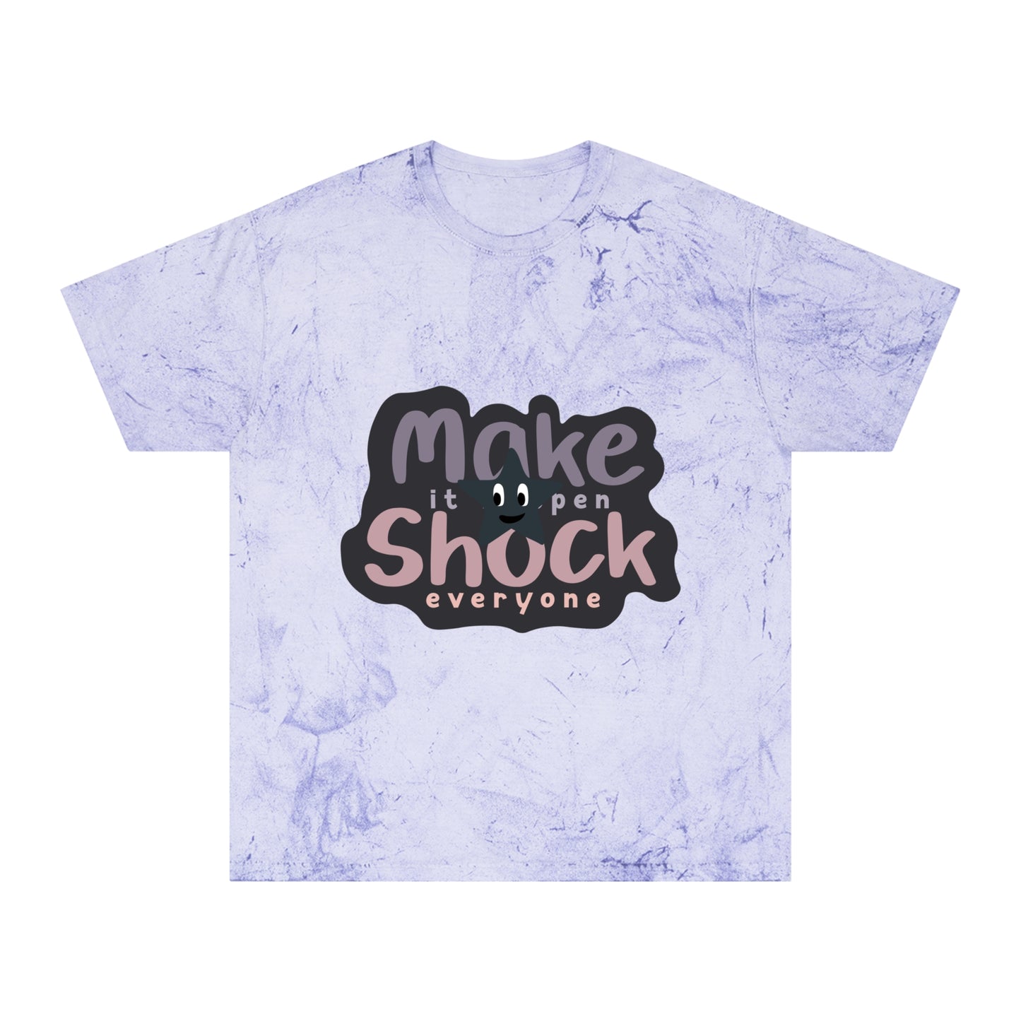 Unisex Color Blast T-Shirt | Motivational Tee, Gift for Creatives, Unique Graphic Shirt, Everyday Wear, Bold Statement Top