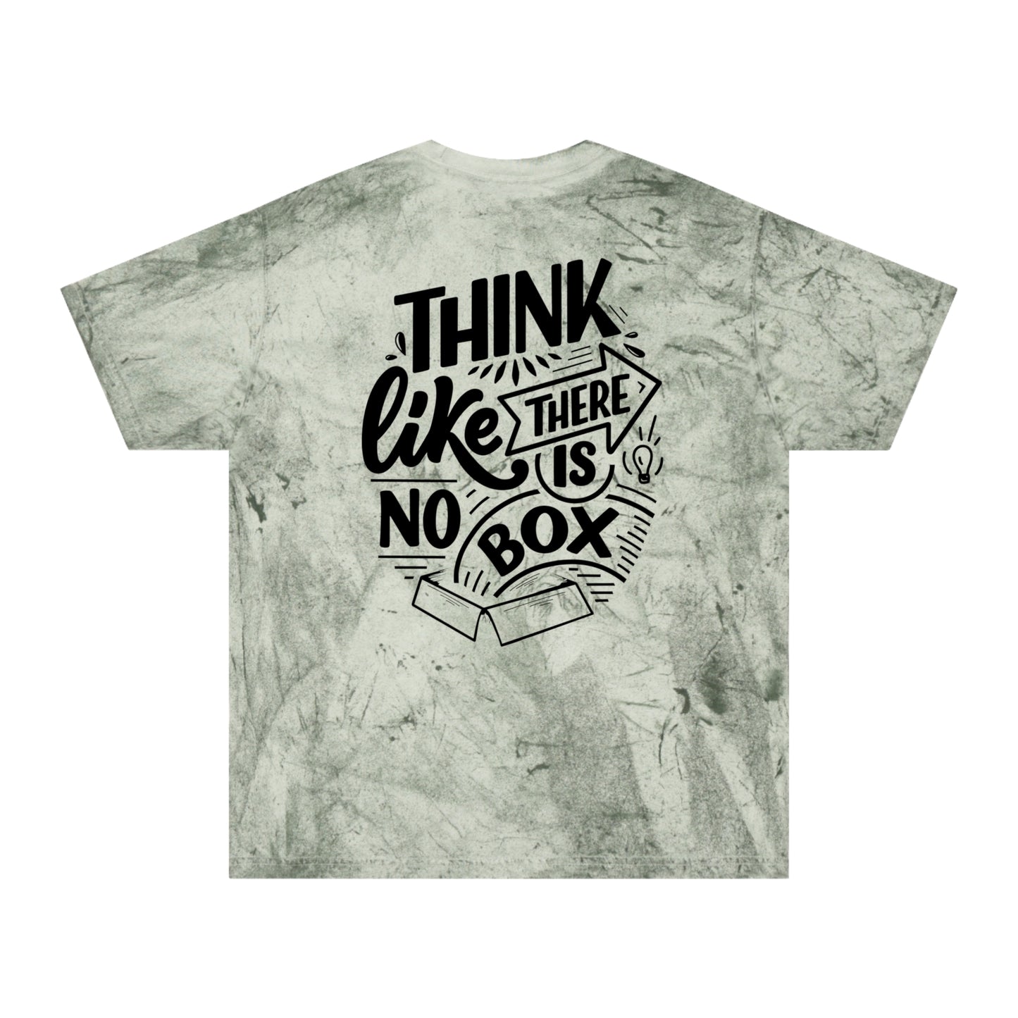 Unisex Color Blast T-Shirt | Motivational Tee, Gift for Creatives, Unique Graphic Shirt, Everyday Wear, Bold Statement Top