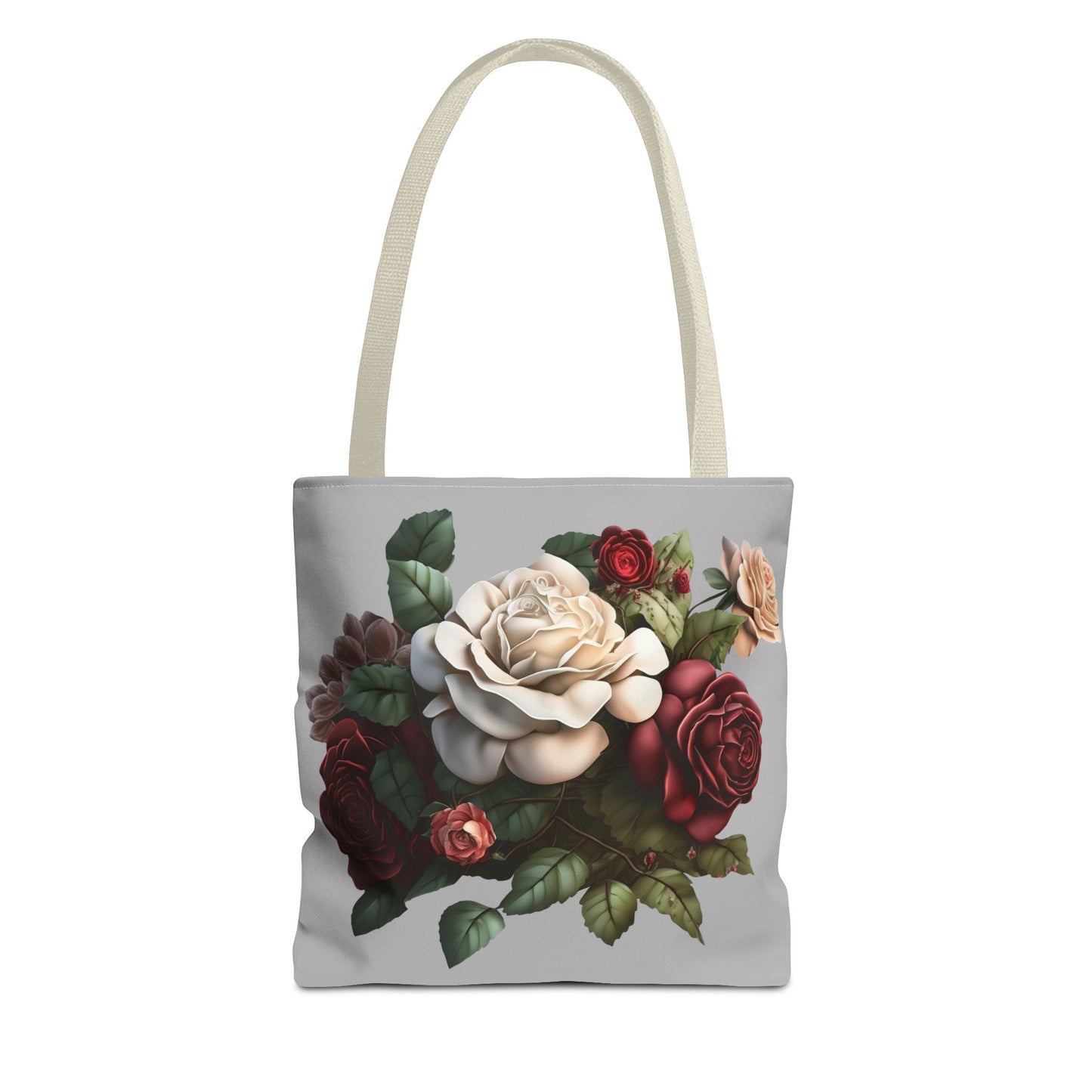 Floral Tote Bag - Elegant Design for Everyday Use, Shopping, Gifts, Mother’s Day, Eco-Friendly Bag