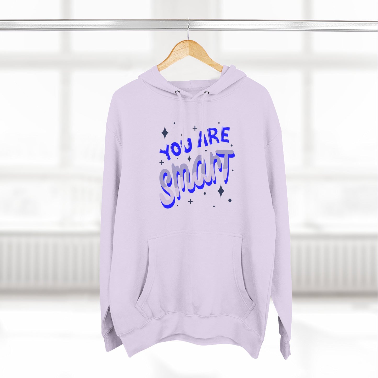 Motivational Three-Panel Fleece Hoodie | Positive Vibes, Gifts for Students, Encouragement Apparel, Casual Wear, Inspirational Hooded [...]