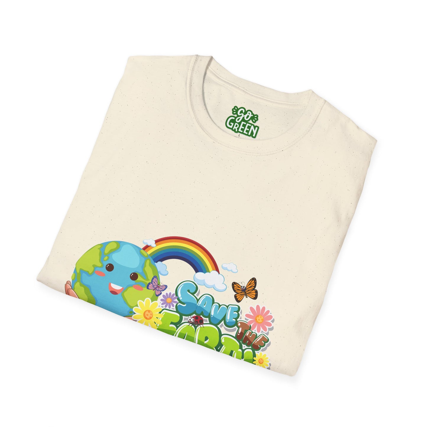 Save Earth Graphic Tee, Eco-Friendly T-Shirt, Gift for Nature Lovers, Earth Day Apparel, Unisex Casual Shirt