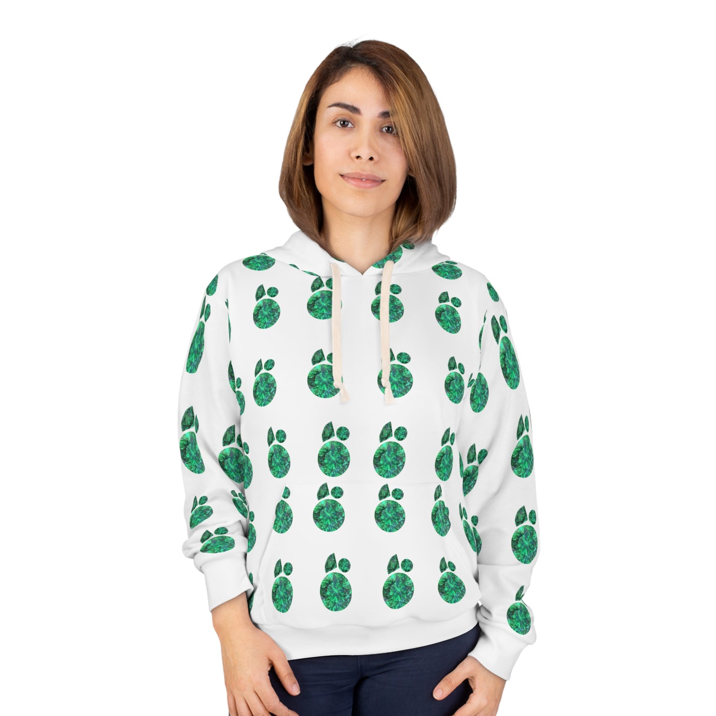 Nature-Inspired Unisex Pullover Hoodie, Turtle Paw Print Hoodie, Eco-Friendly Apparel, Gift for Animal Lovers, Wildlife Conservation Wear