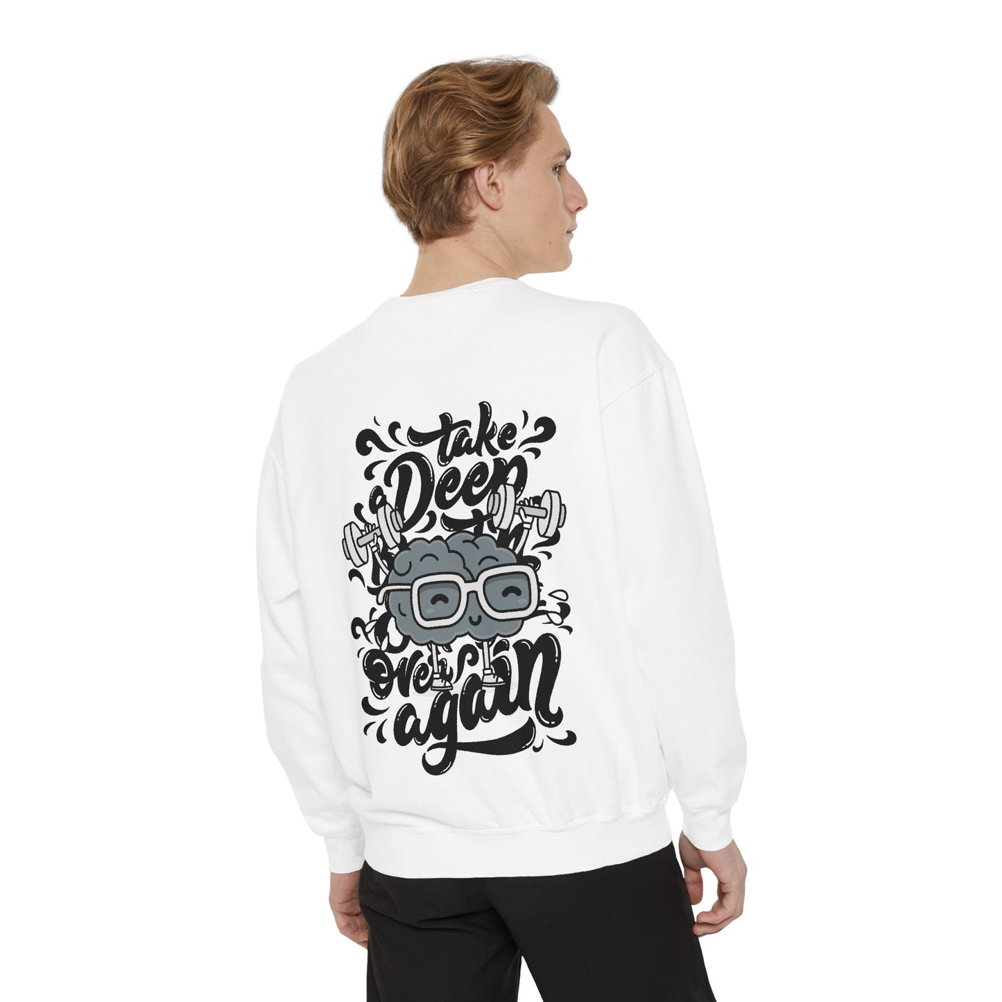 Freedom and Deep Thoughts Unisex Sweatshirt, Rock Music Apparel, Gift for Music Lovers, Cozy Layer for All Seasons, Statement Fashion Piece