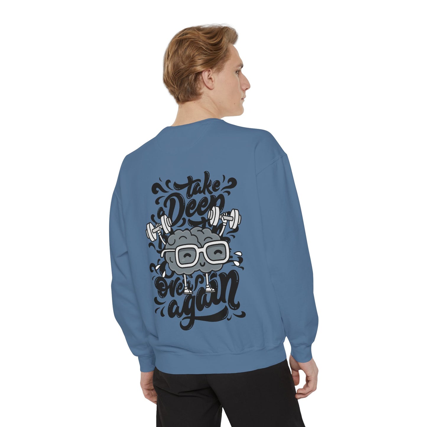 Freedom and Deep Thoughts Unisex Sweatshirt, Rock Music Apparel, Gift for Music Lovers, Cozy Layer for All Seasons, Statement Fashion Piece