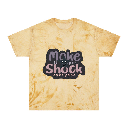 Unisex Color Blast T-Shirt | Motivational Tee, Gift for Creatives, Unique Graphic Shirt, Everyday Wear, Bold Statement Top