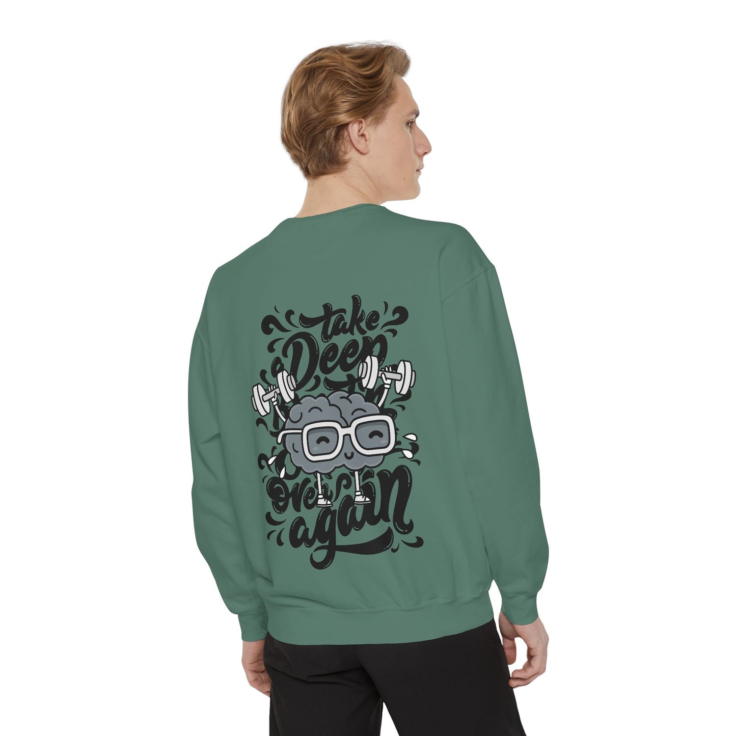 Freedom and Deep Thoughts Unisex Sweatshirt, Rock Music Apparel, Gift for Music Lovers, Cozy Layer for All Seasons, Statement Fashion Piece