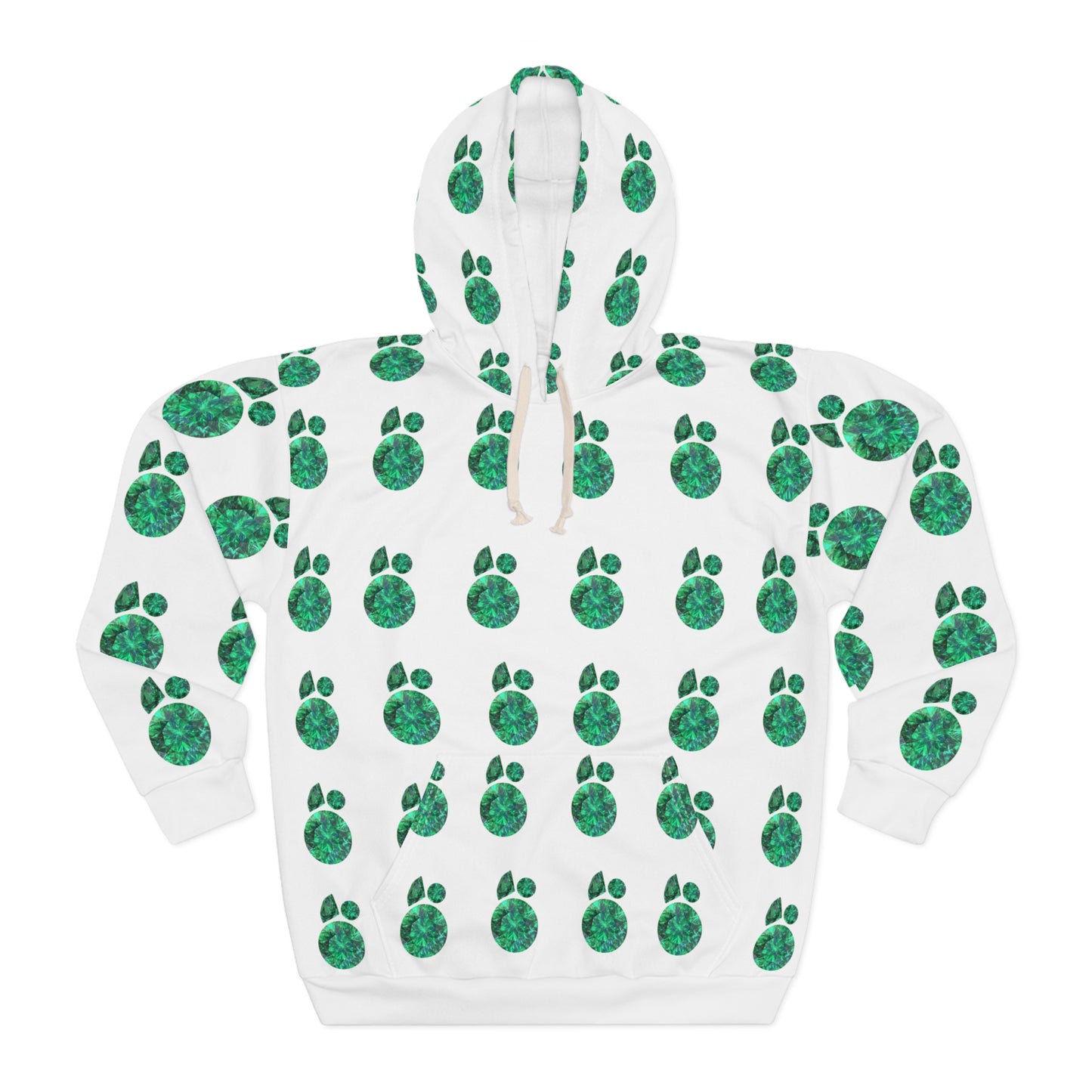 Nature-Inspired Unisex Pullover Hoodie, Turtle Paw Print Hoodie, Eco-Friendly Apparel, Gift for Animal Lovers, Wildlife Conservation Wear