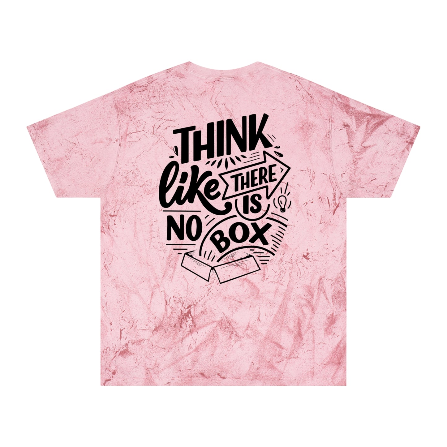 Unisex Color Blast T-Shirt | Motivational Tee, Gift for Creatives, Unique Graphic Shirt, Everyday Wear, Bold Statement Top