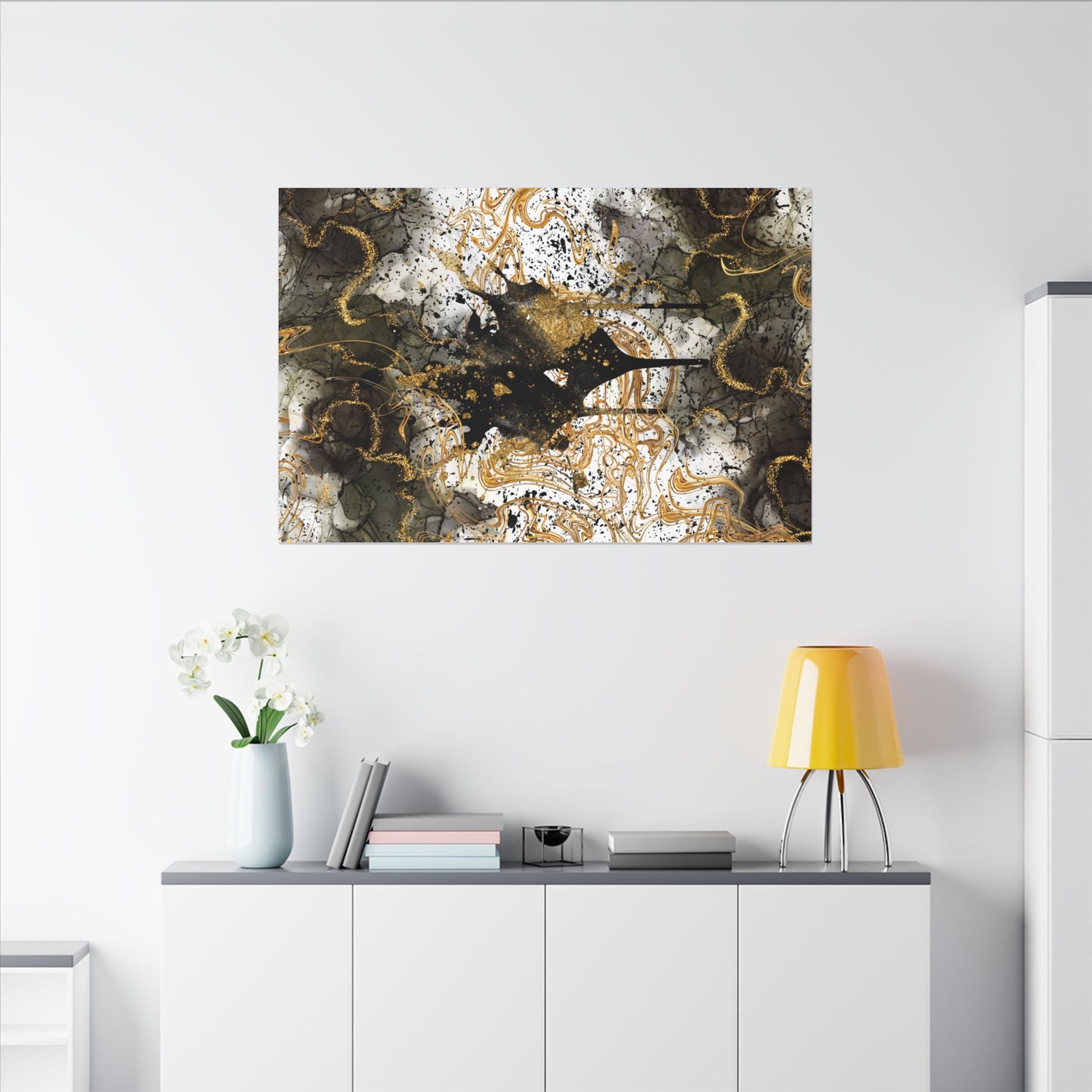 Abstract Wall Art Canvas Print, Modern Home Decor, Living Room Artwork, Gift for Art Lovers, Unique Decor for Any Occasion, Statement Piece