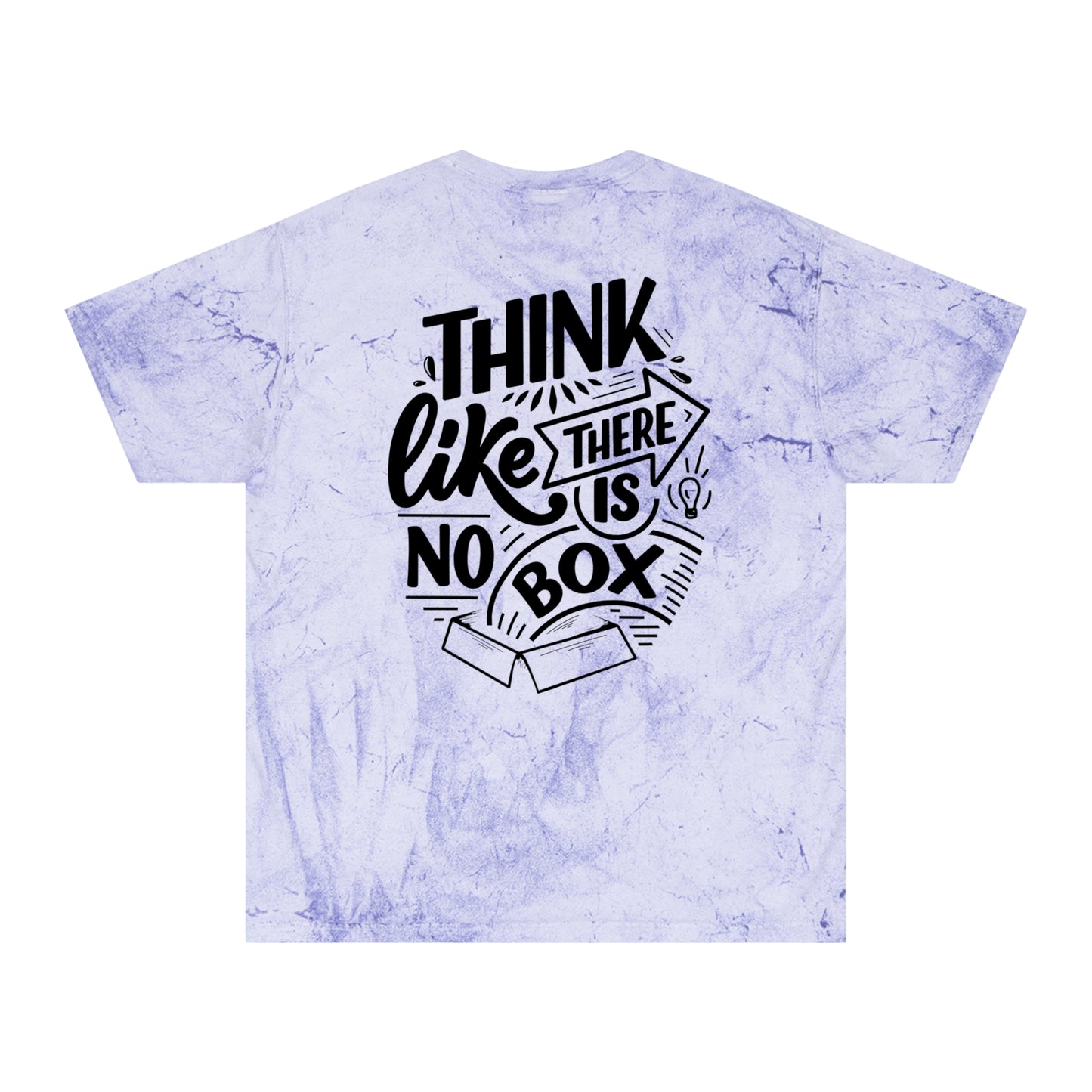 Unisex Color Blast T-Shirt | Motivational Tee, Gift for Creatives, Unique Graphic Shirt, Everyday Wear, Bold Statement Top